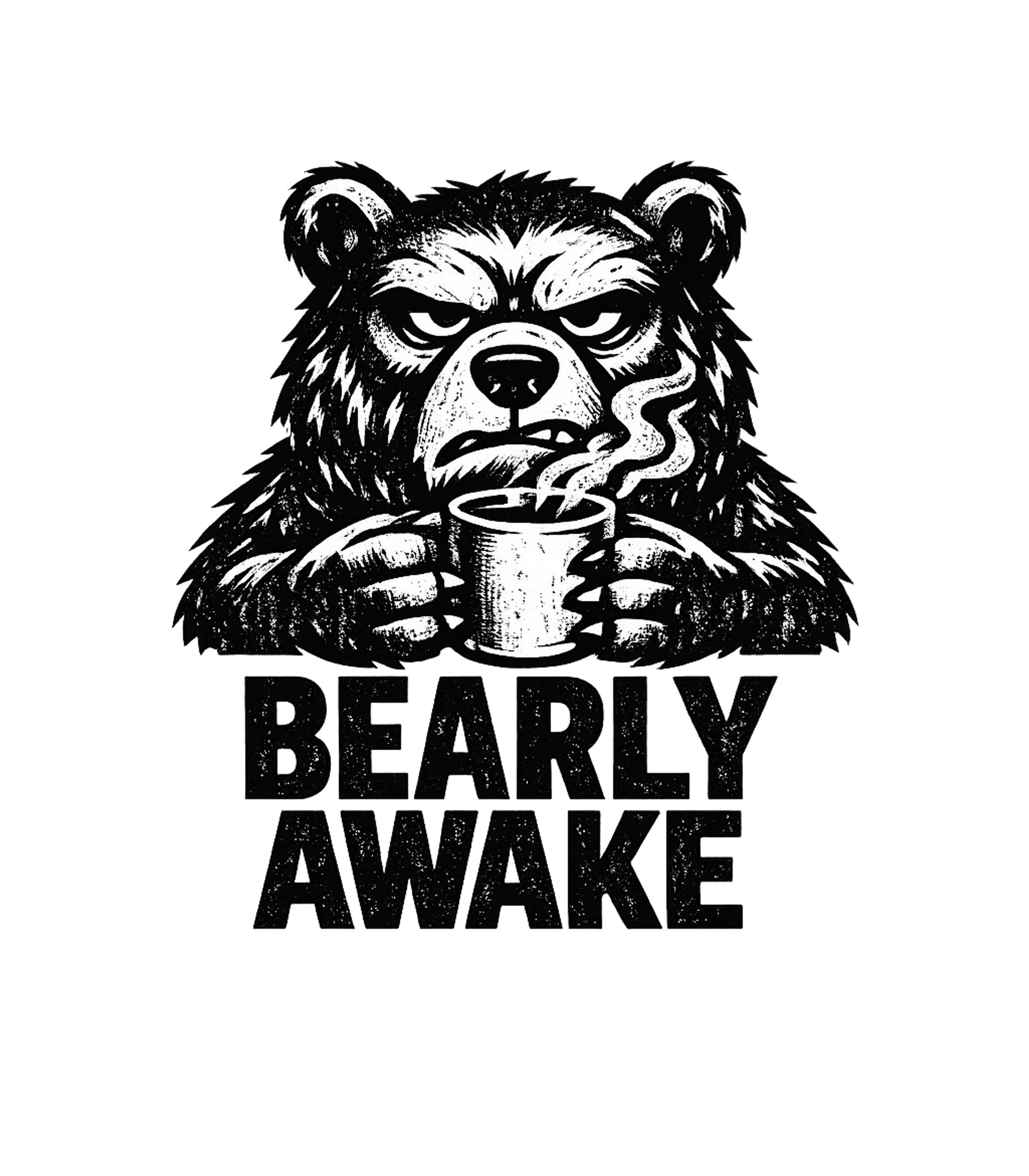 Bearly Awake Men's T Shirt