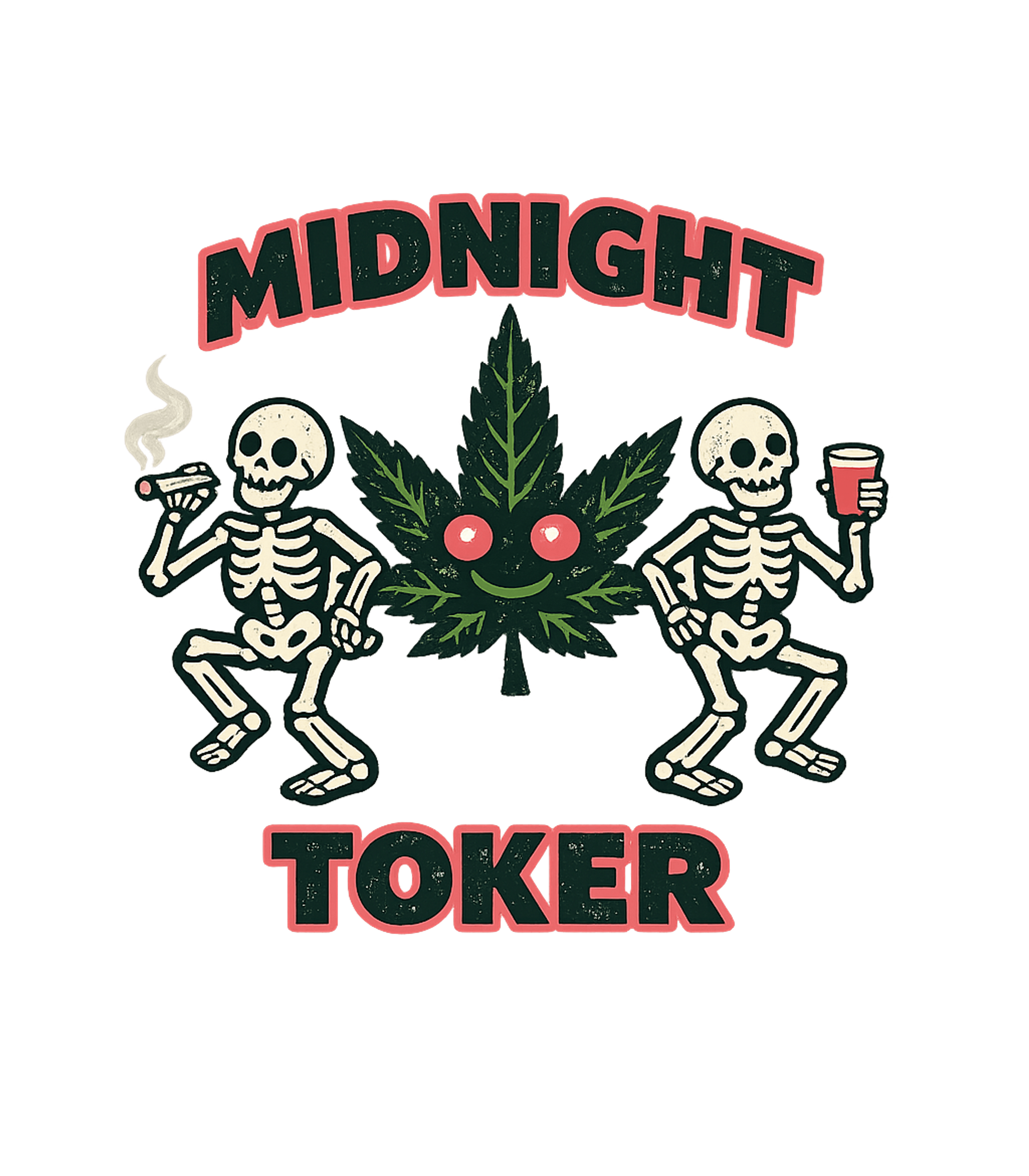 Midnight Toker Men's T Shirt