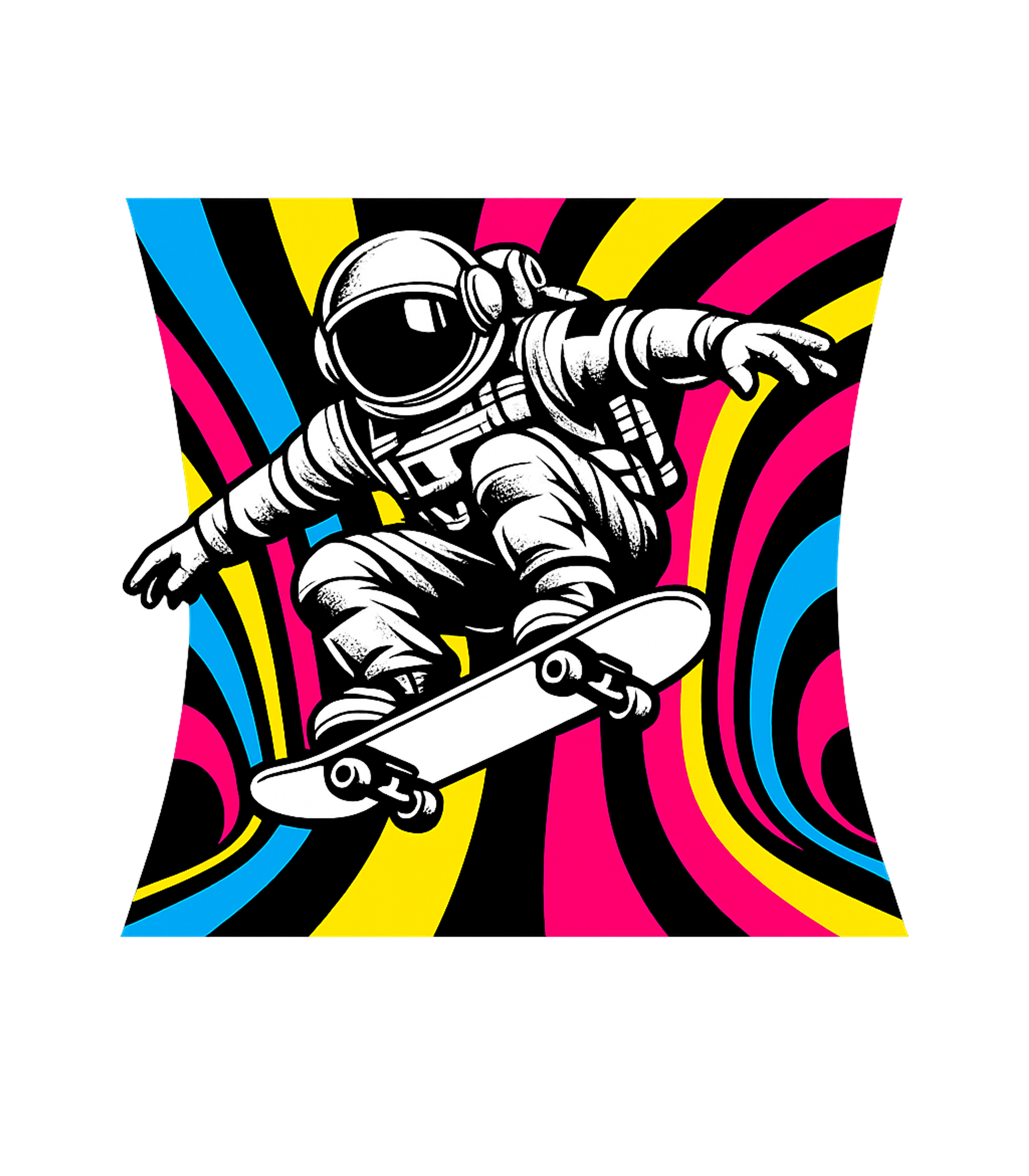 Astronaut Skater Men's T Shirt