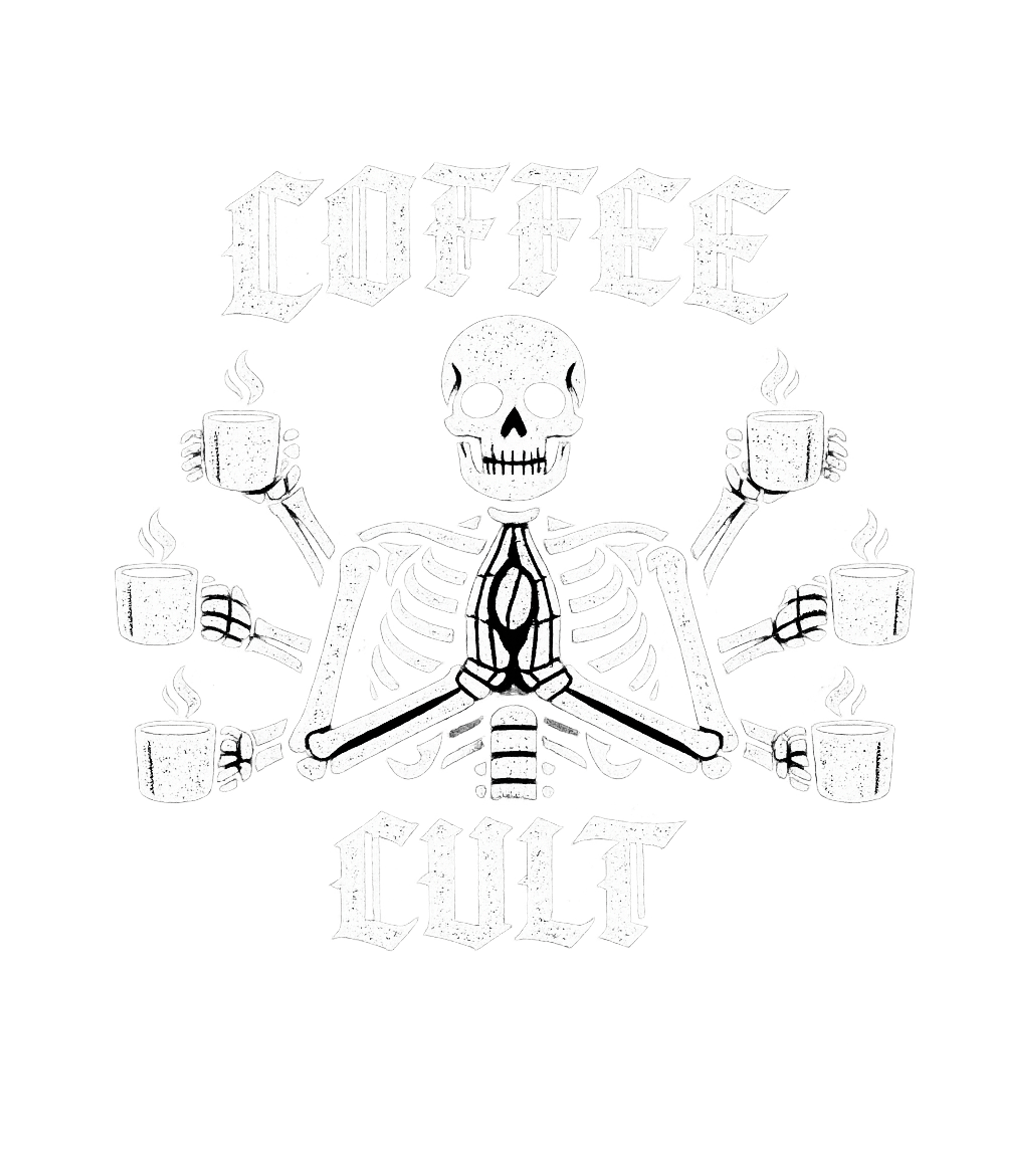 Coffee Cult Skeleton