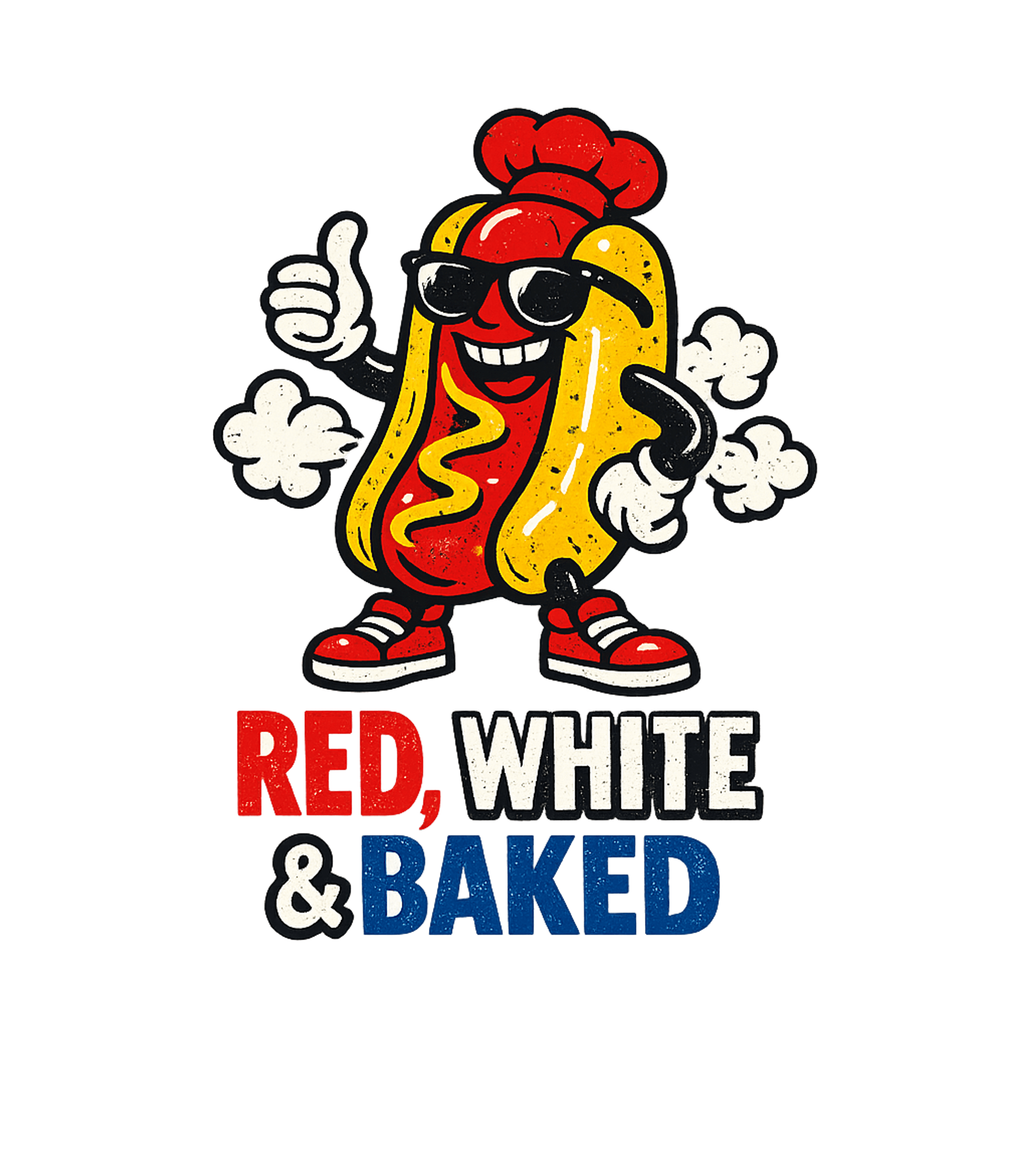 Red White And Baked Men's T Shirt