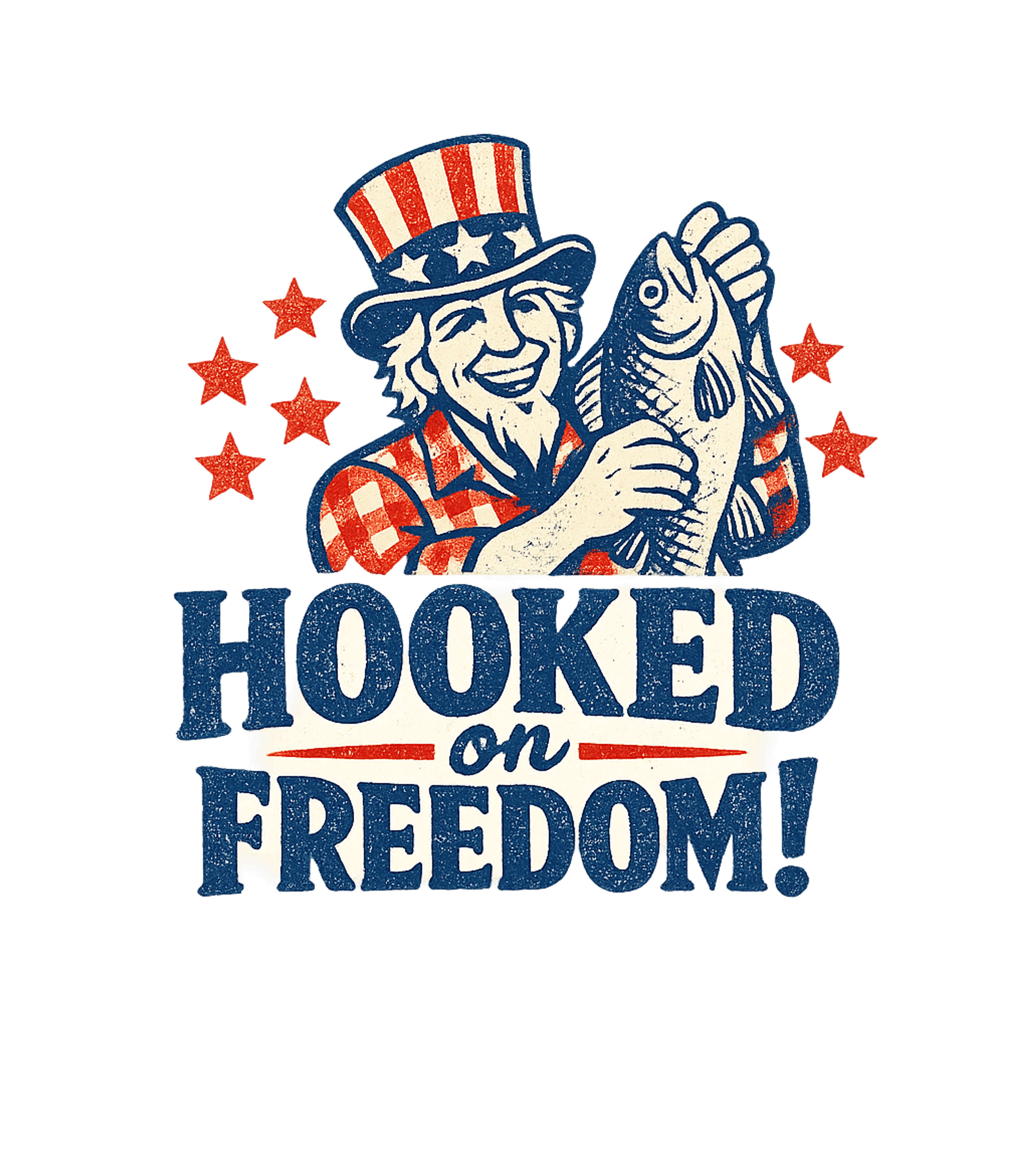 Hooked On Freedom Men's T Shirt
