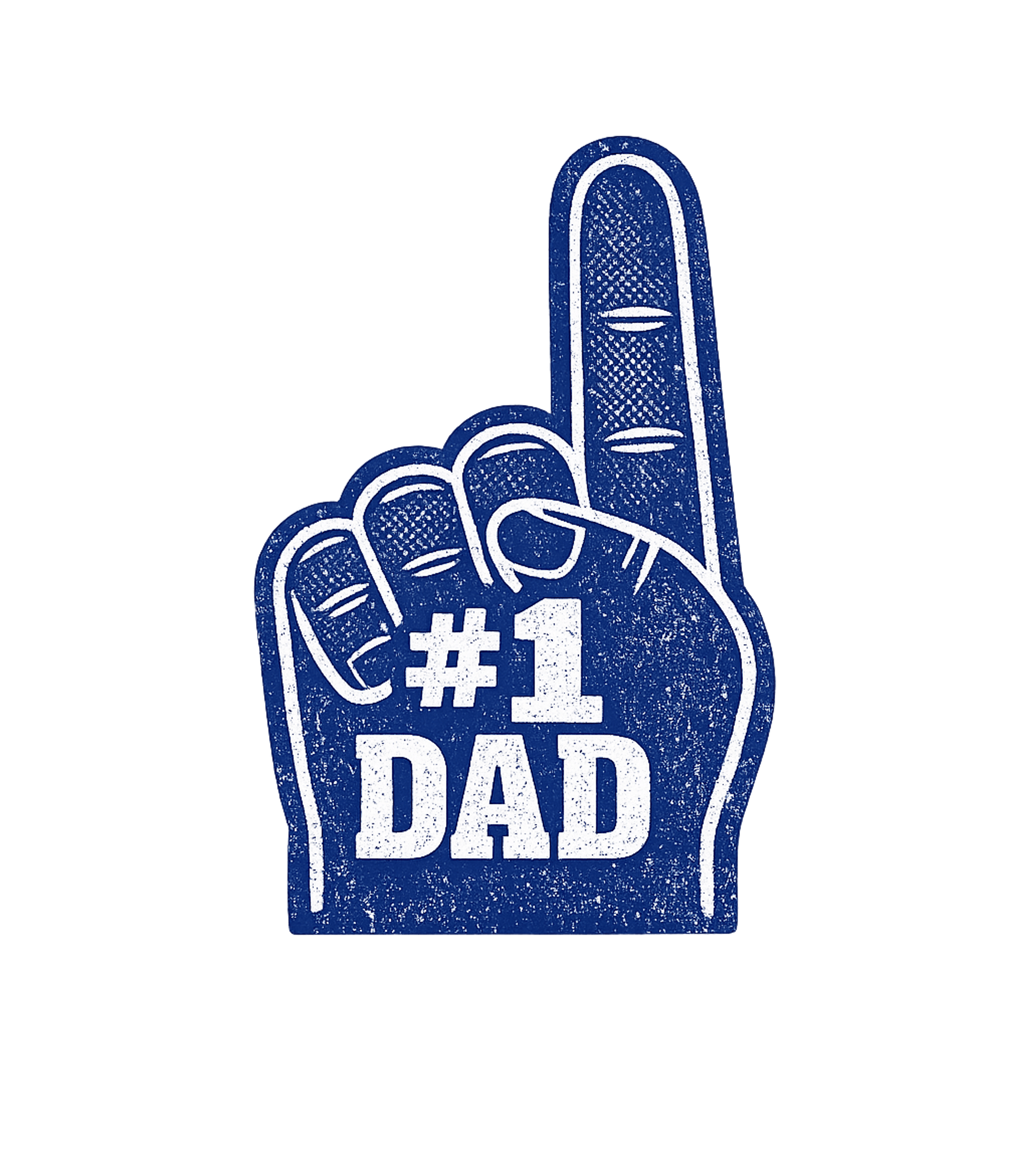 Number One Dad Foam Finger Men's T Shirt