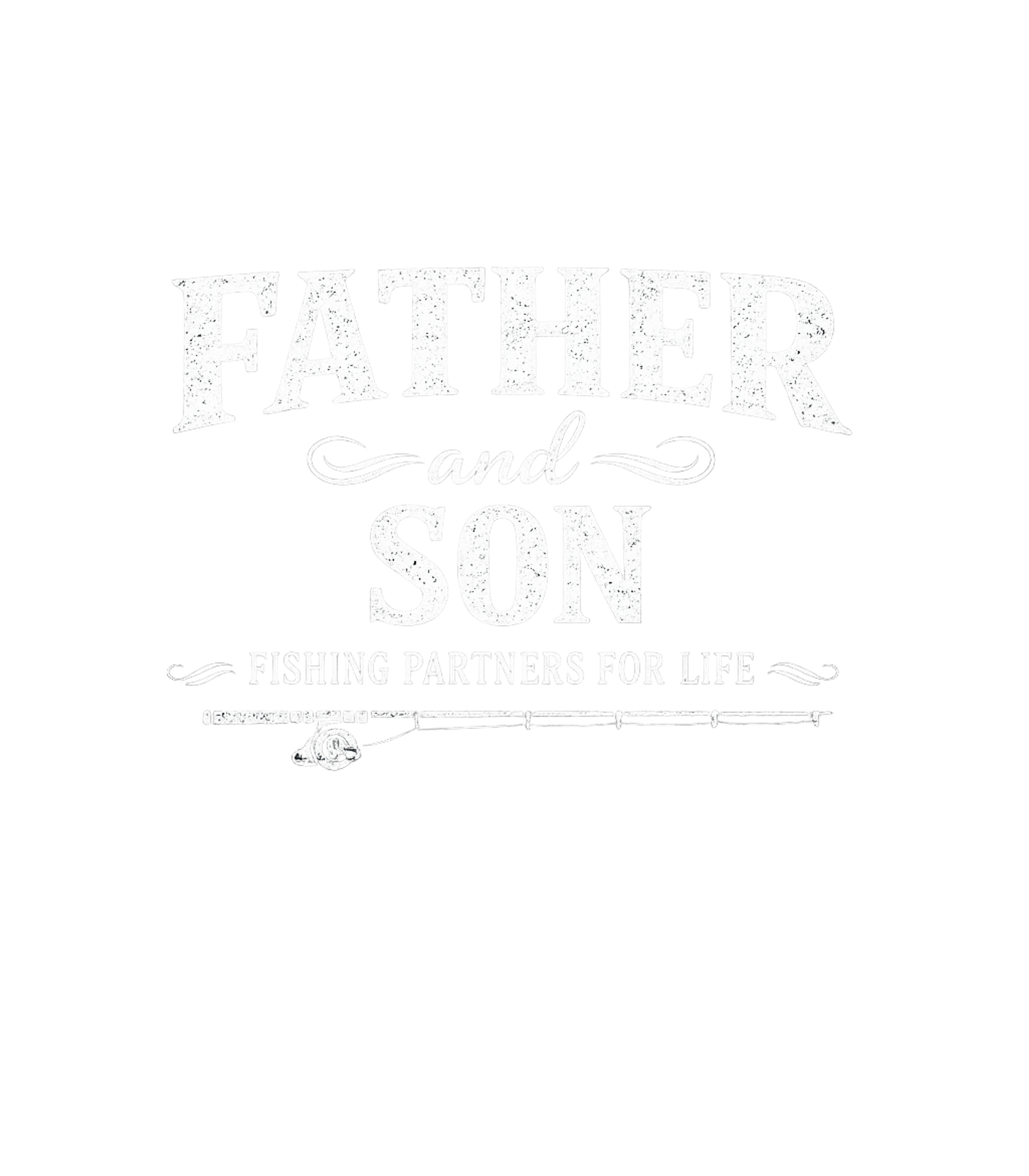 Father And Son Fishing Partners For Life Men's T Shirt