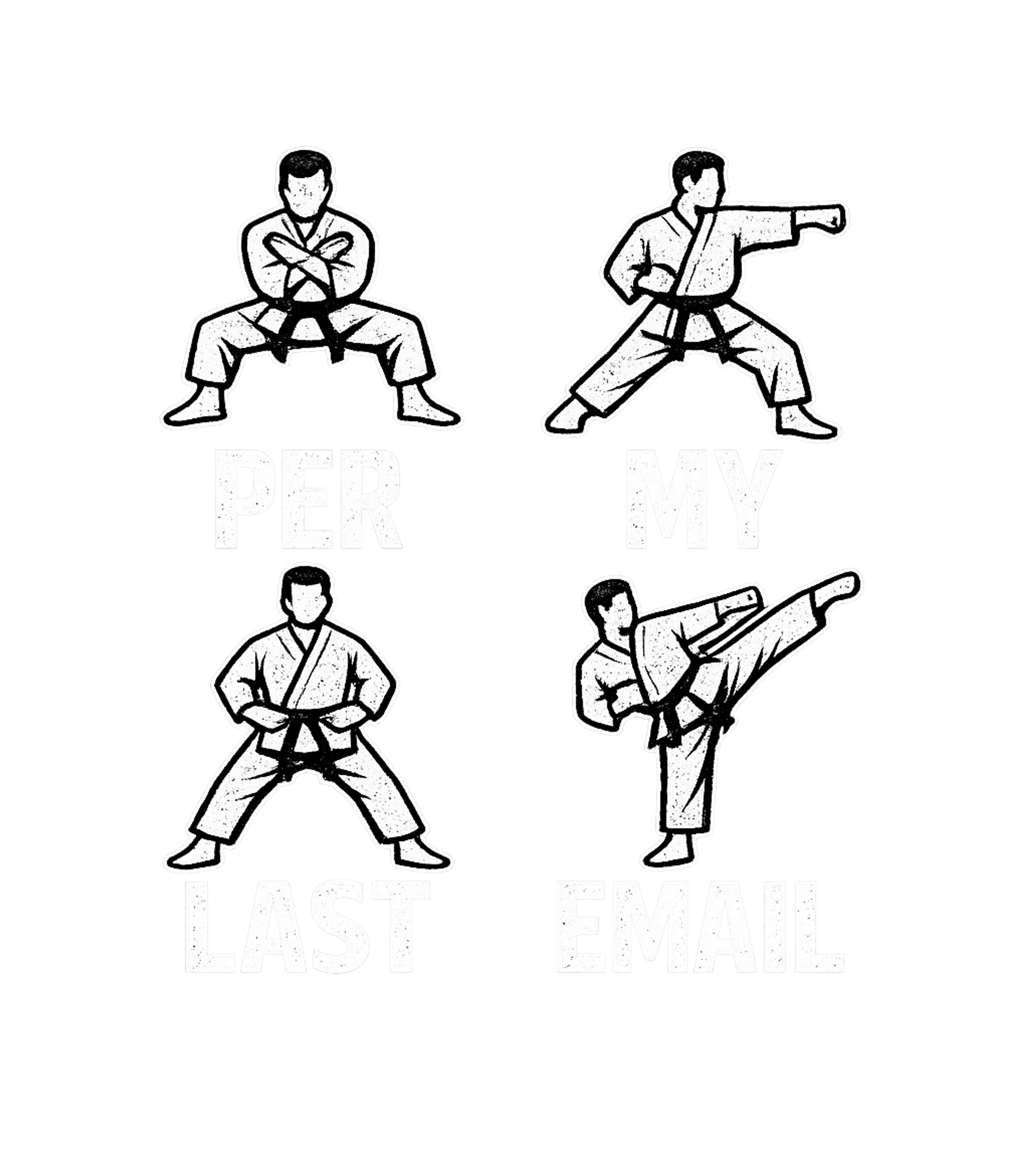 Per My Last Email Karate