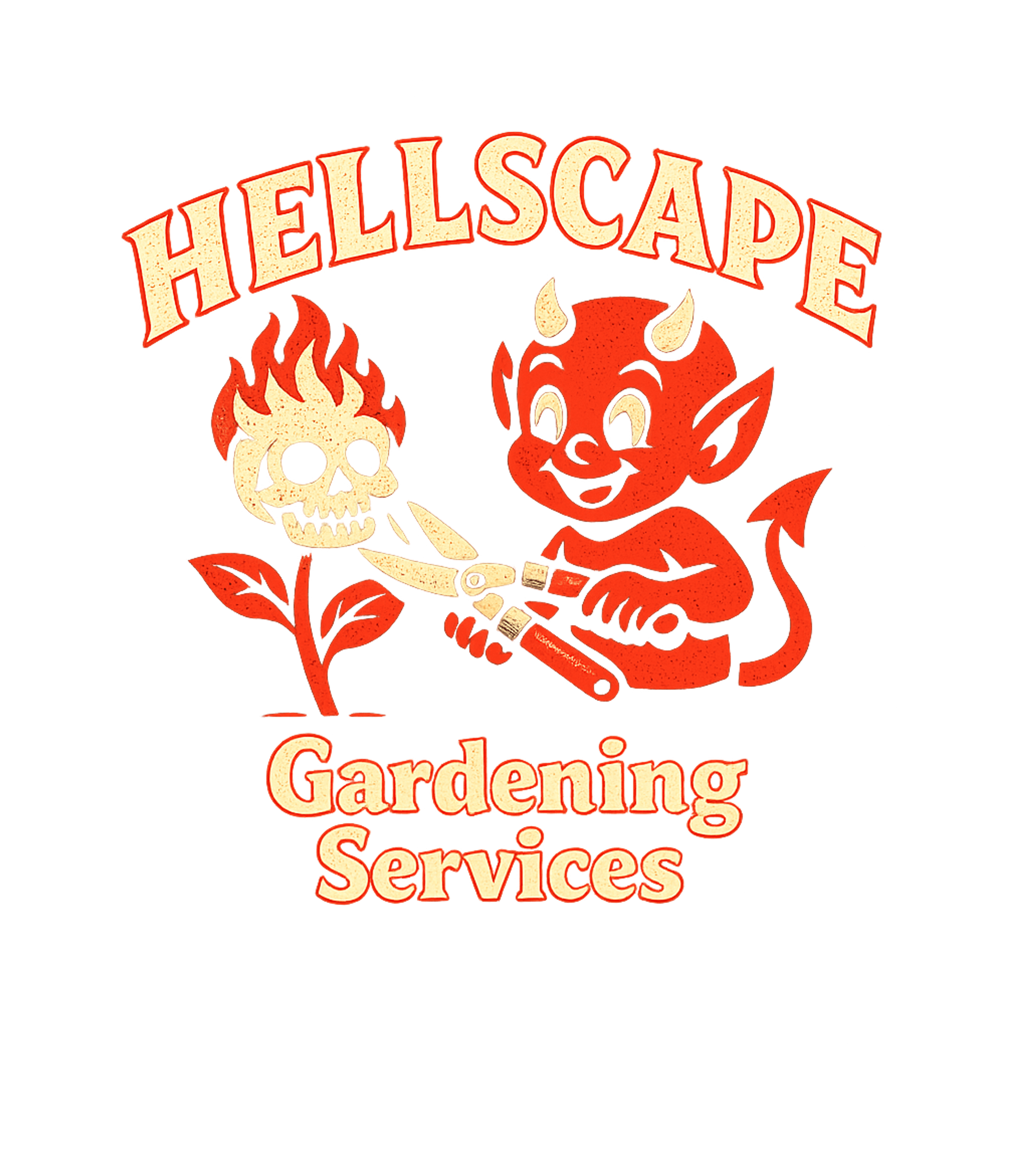 Hellscape Gardening Services Men's T Shirt