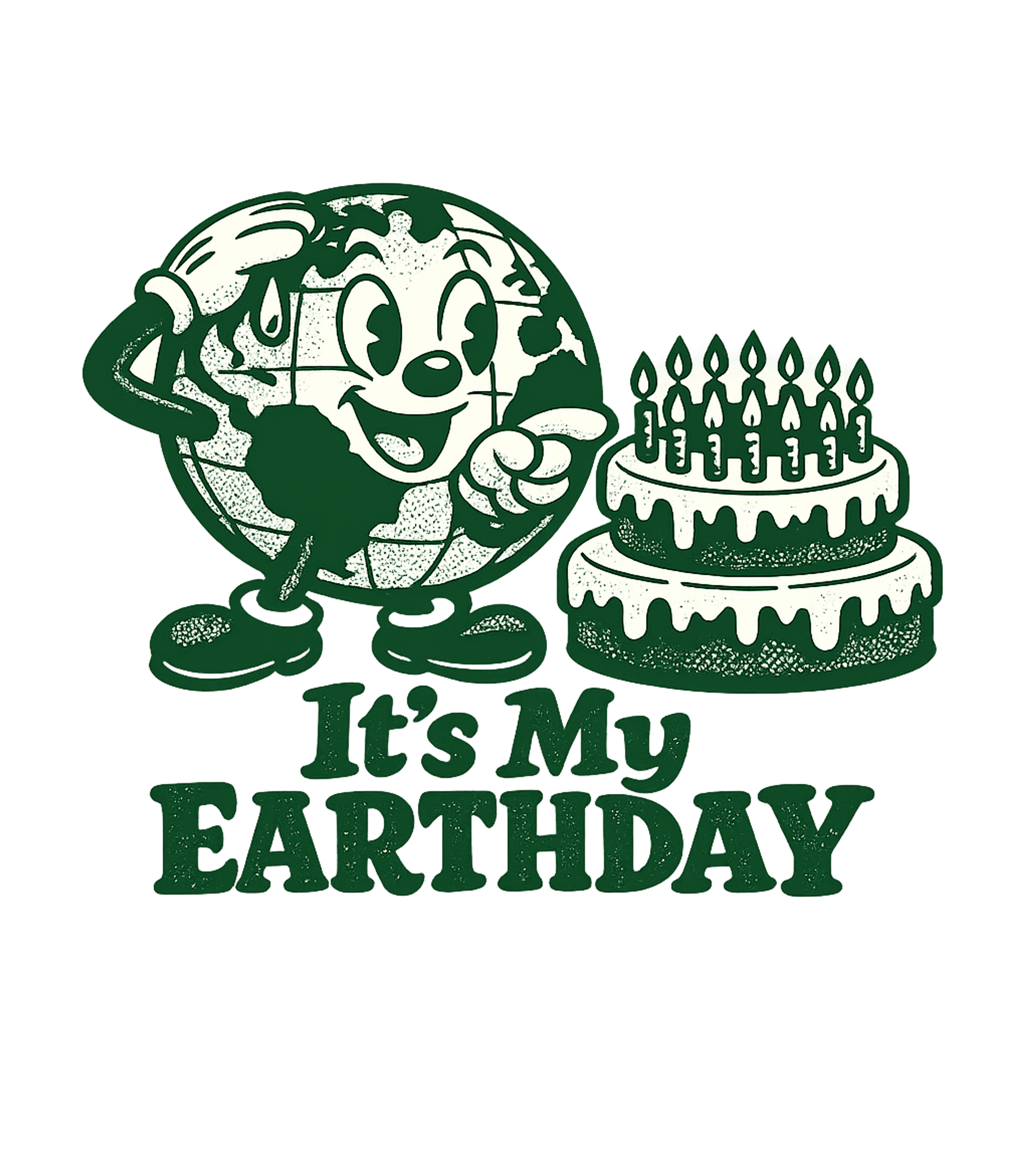 Its My Earth Day Men's T Shirt