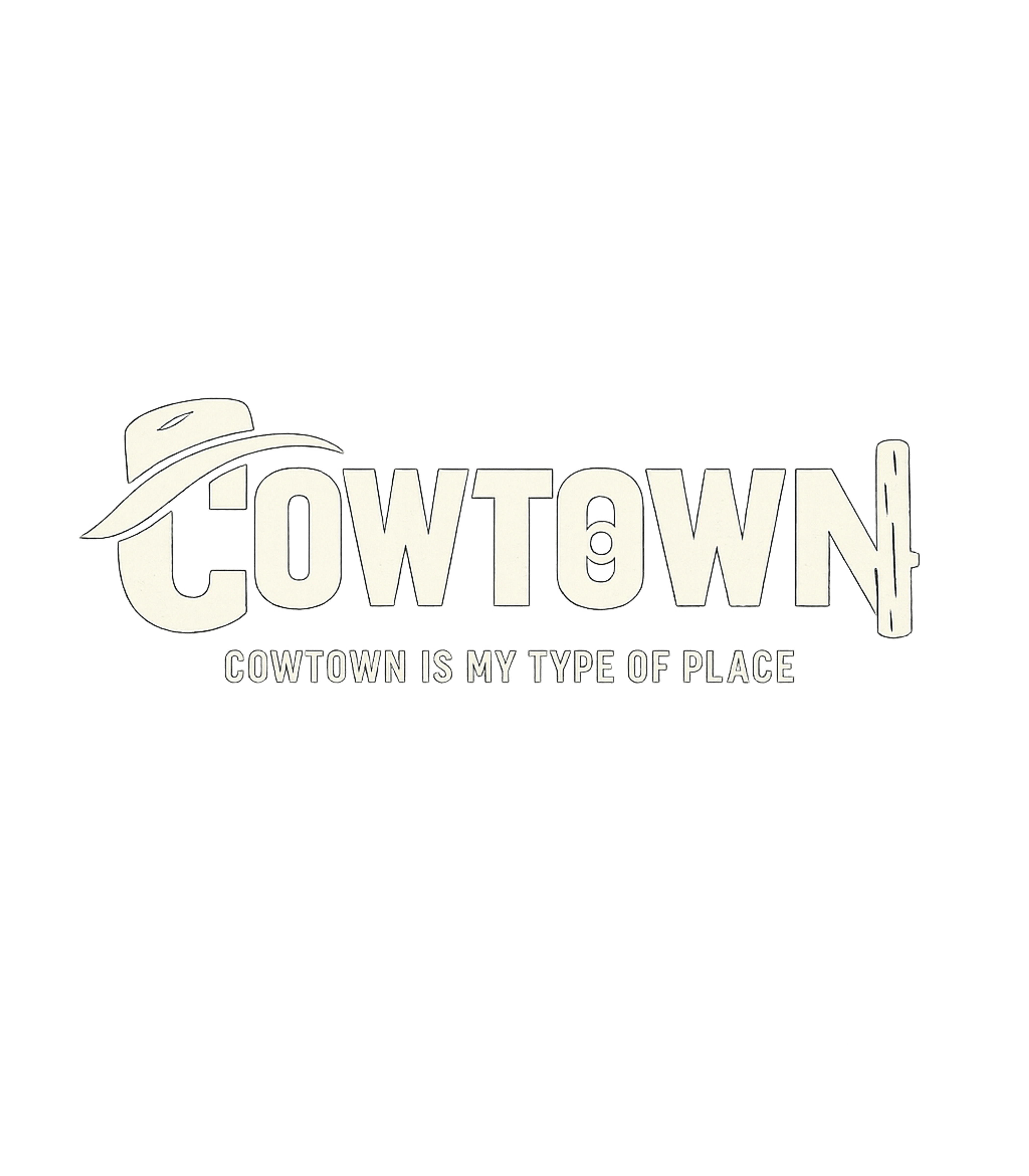 Vintage Cowtown Is My Type Of Place T-Shirt (1990s)