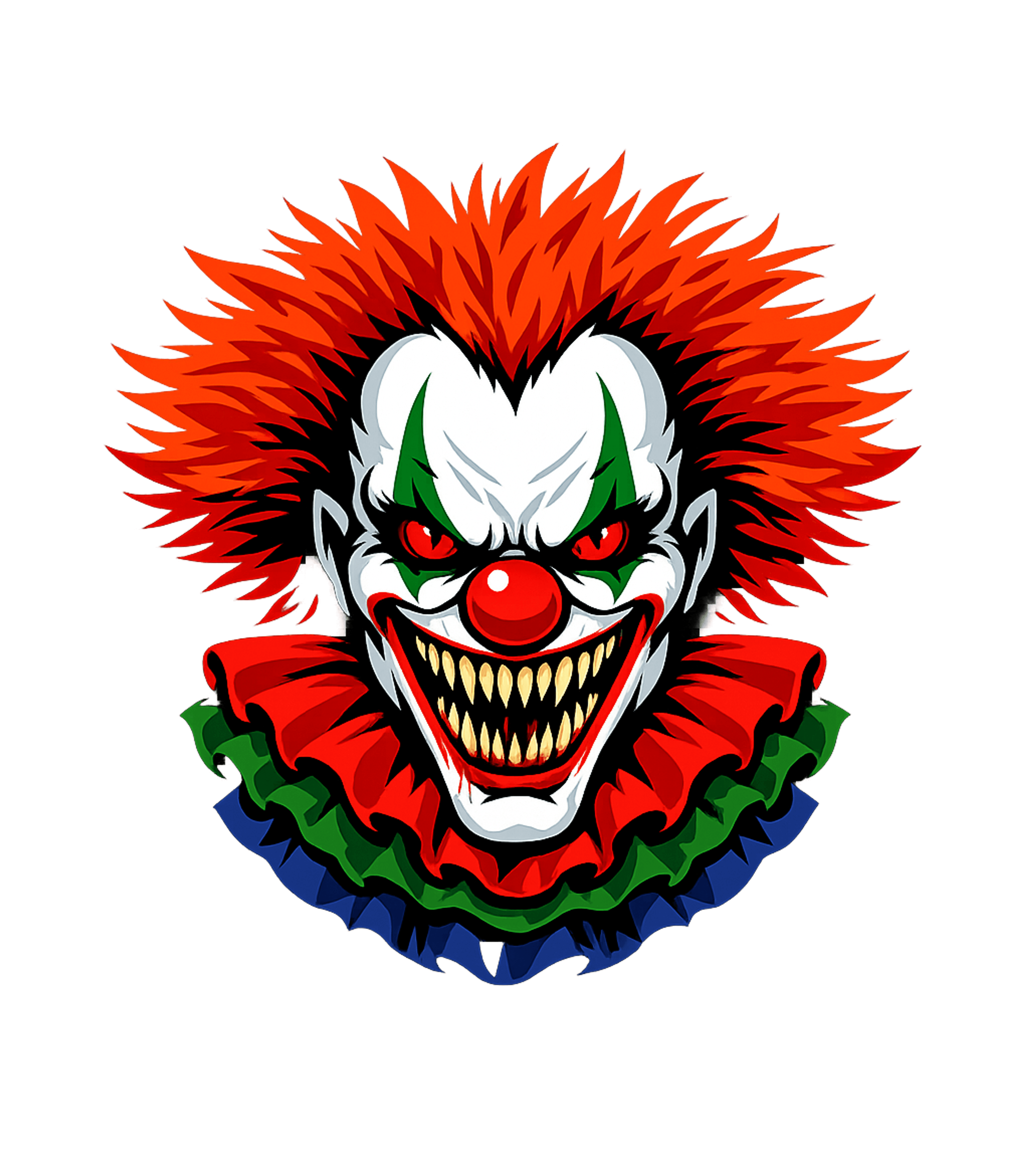 Halloween Scary Clown T-Shirt (2010s)