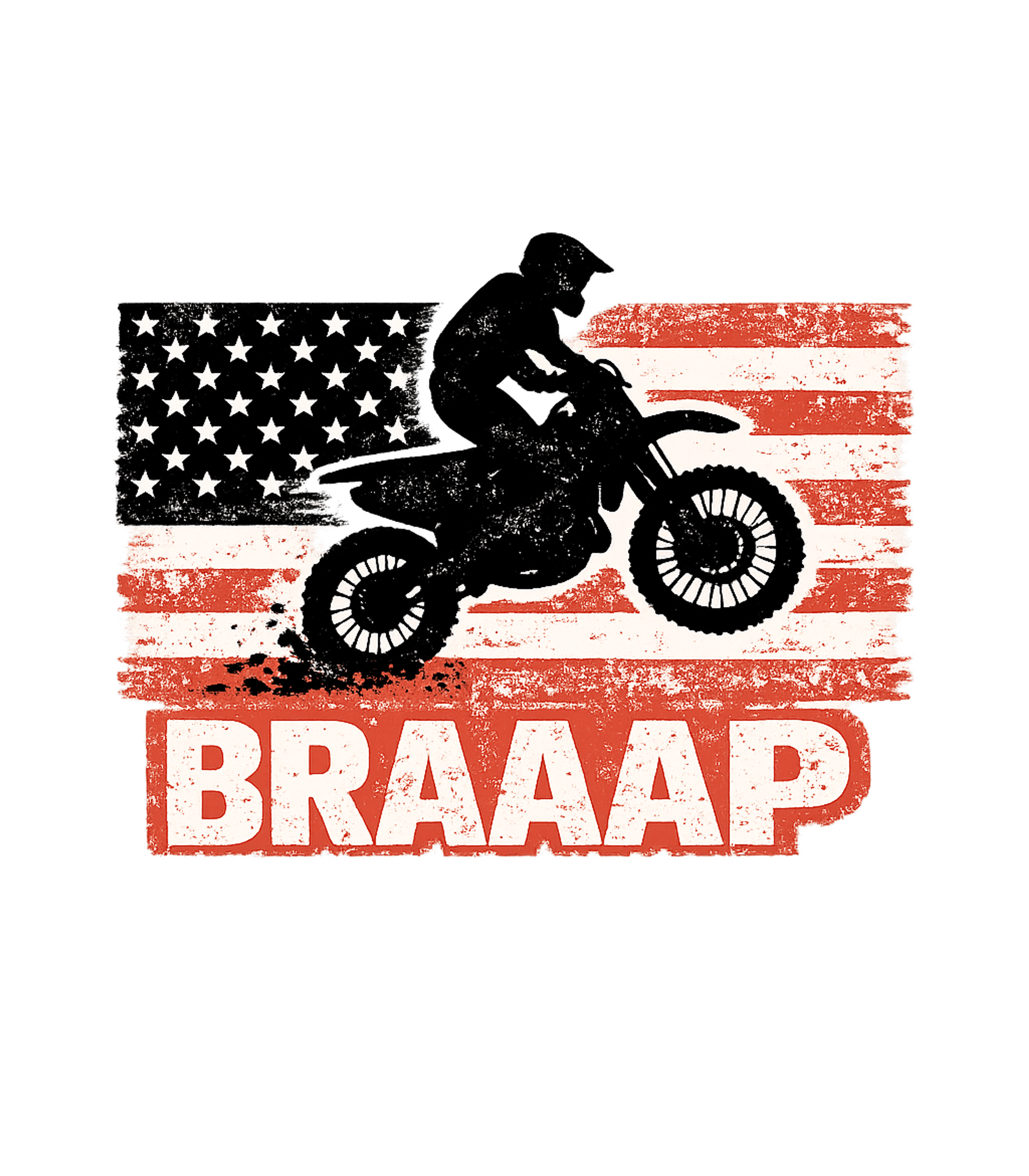 Motocross Flag BRAAAAP