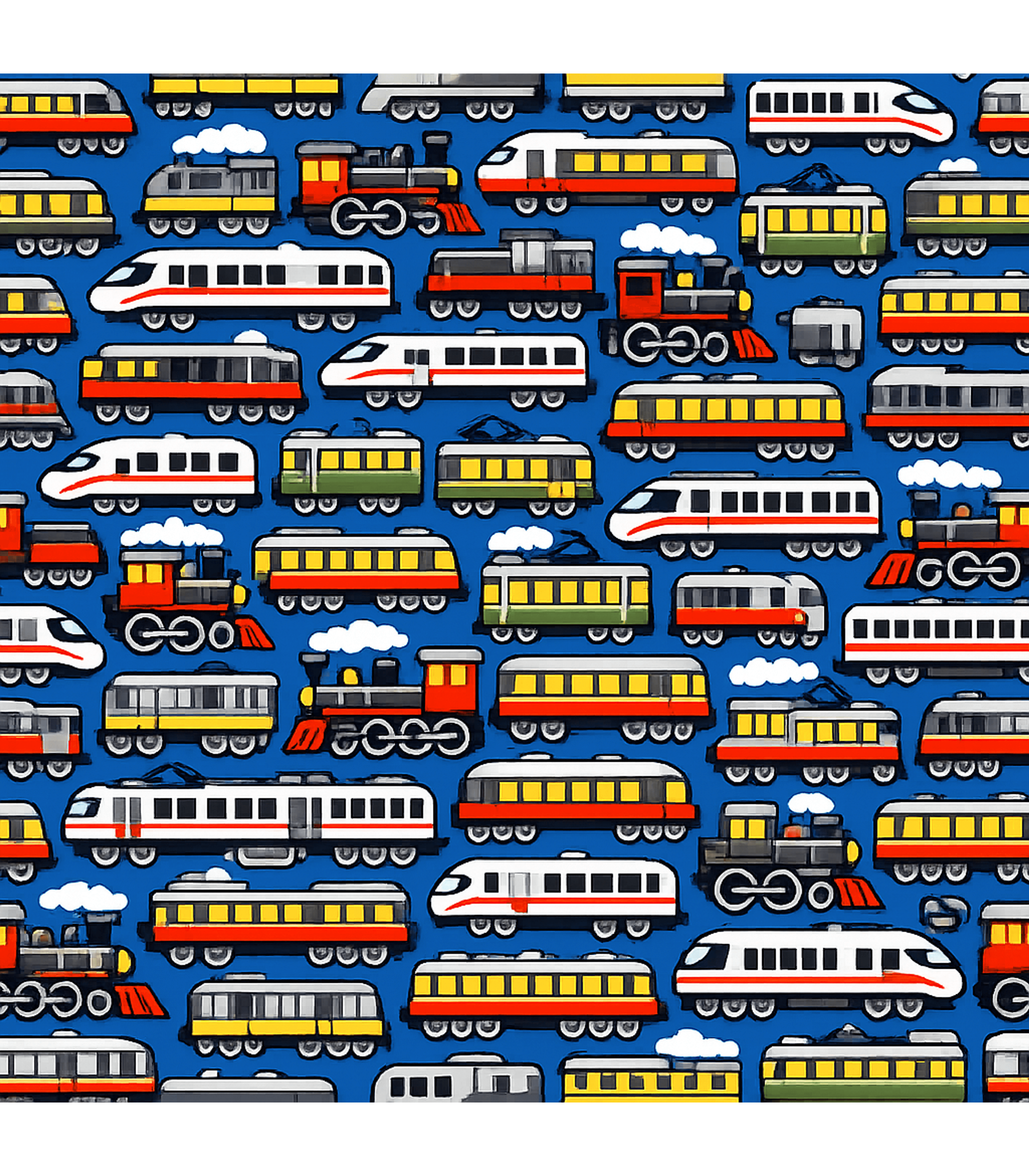 Hanna Andersson Trains Long Sleeve T-Shirt