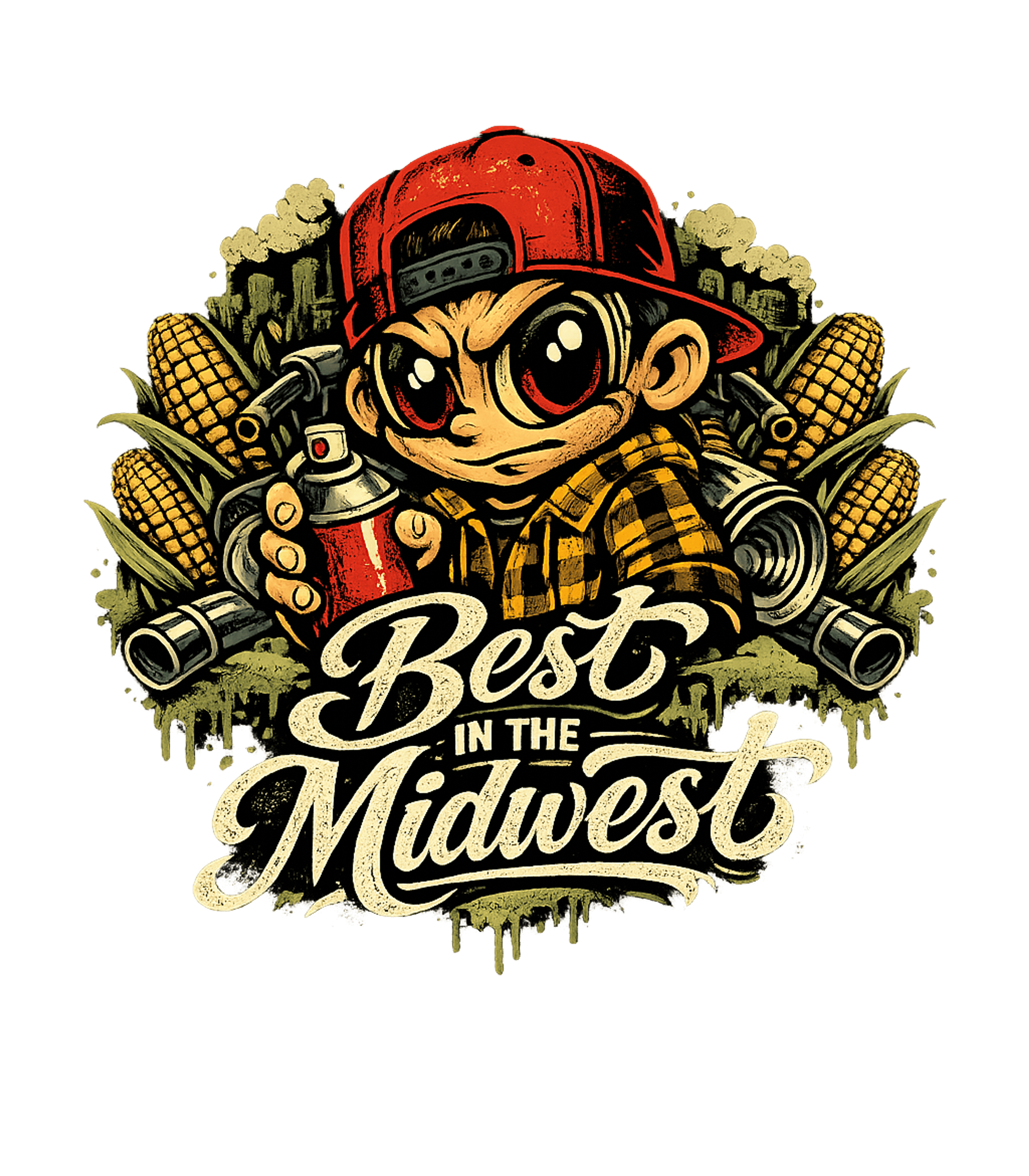 Best In The Midwest Tattoo Convention T-Shirt (2014)