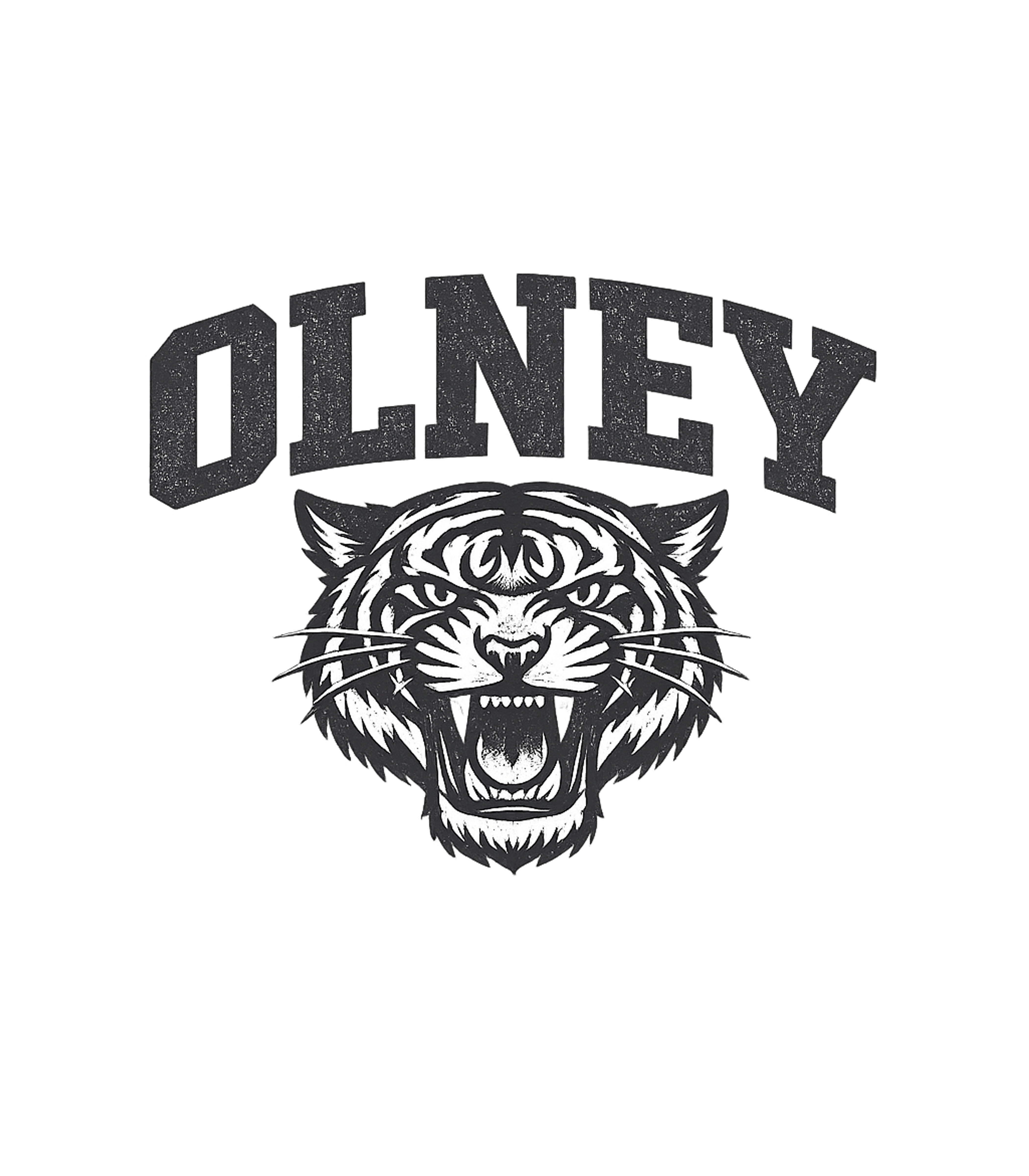 Olney Tiger Mascot