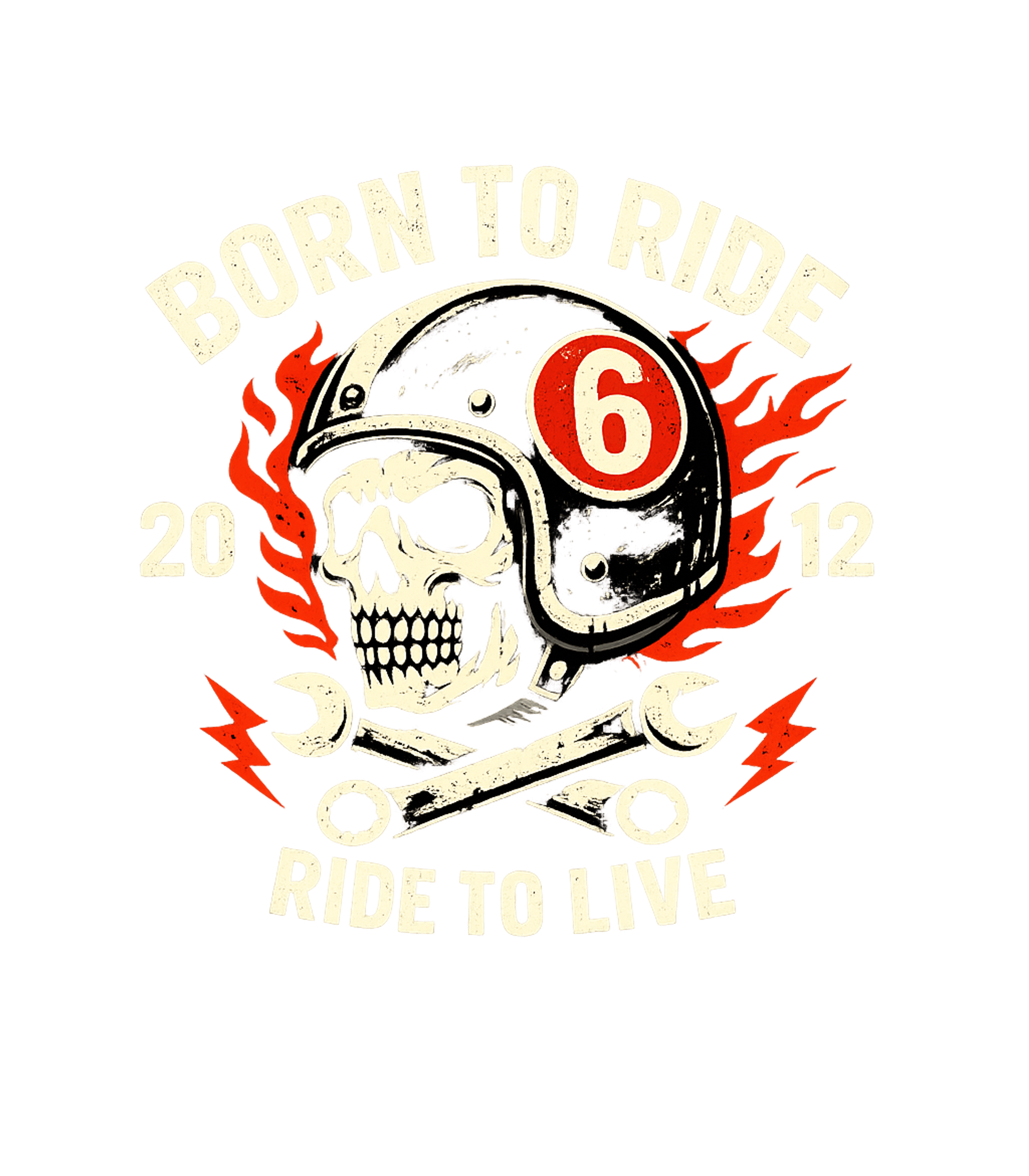 BORN RIDE CLASSIC TEE