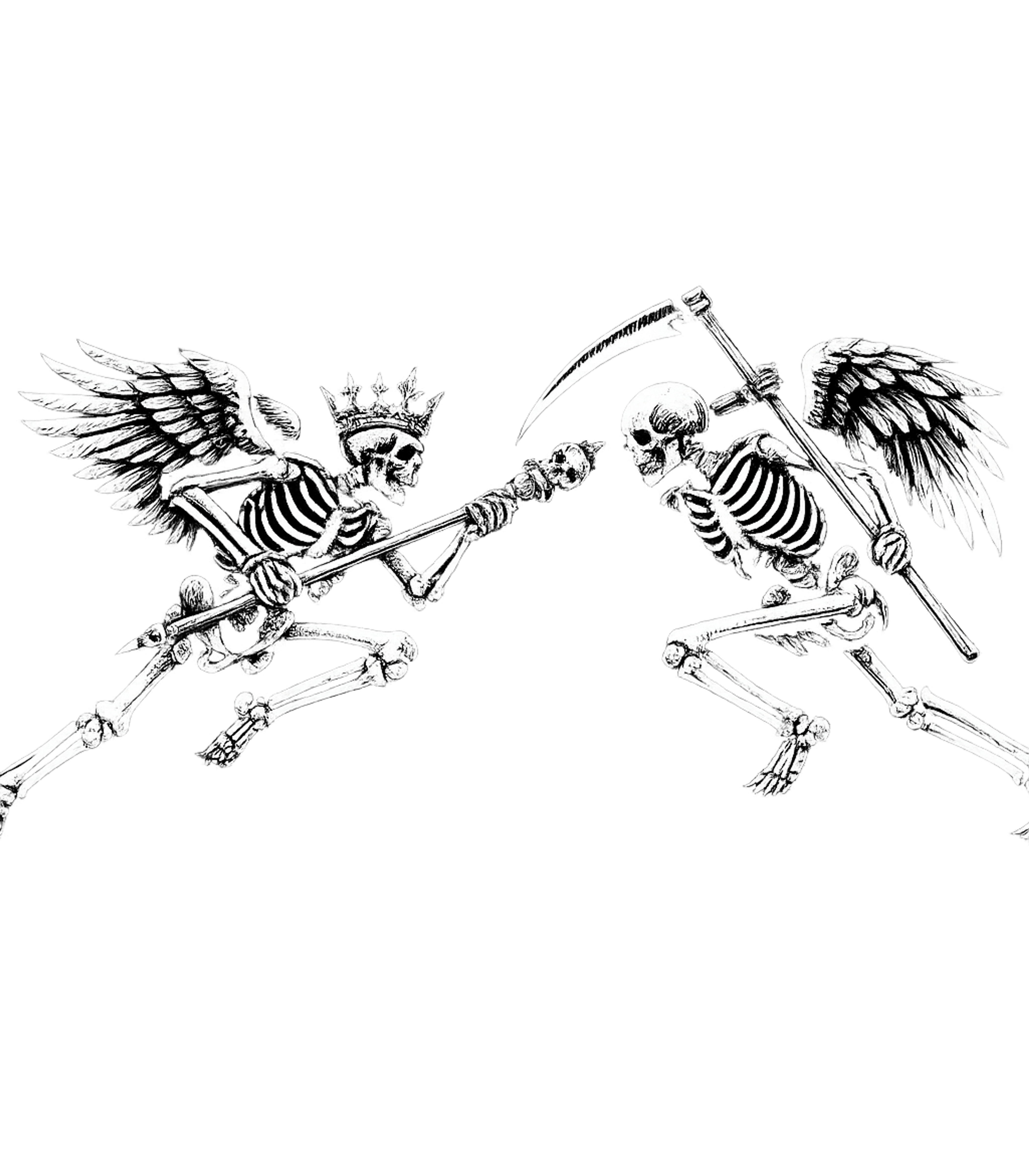 FIGHT TO DEATH BLACK CLASSIC TEE