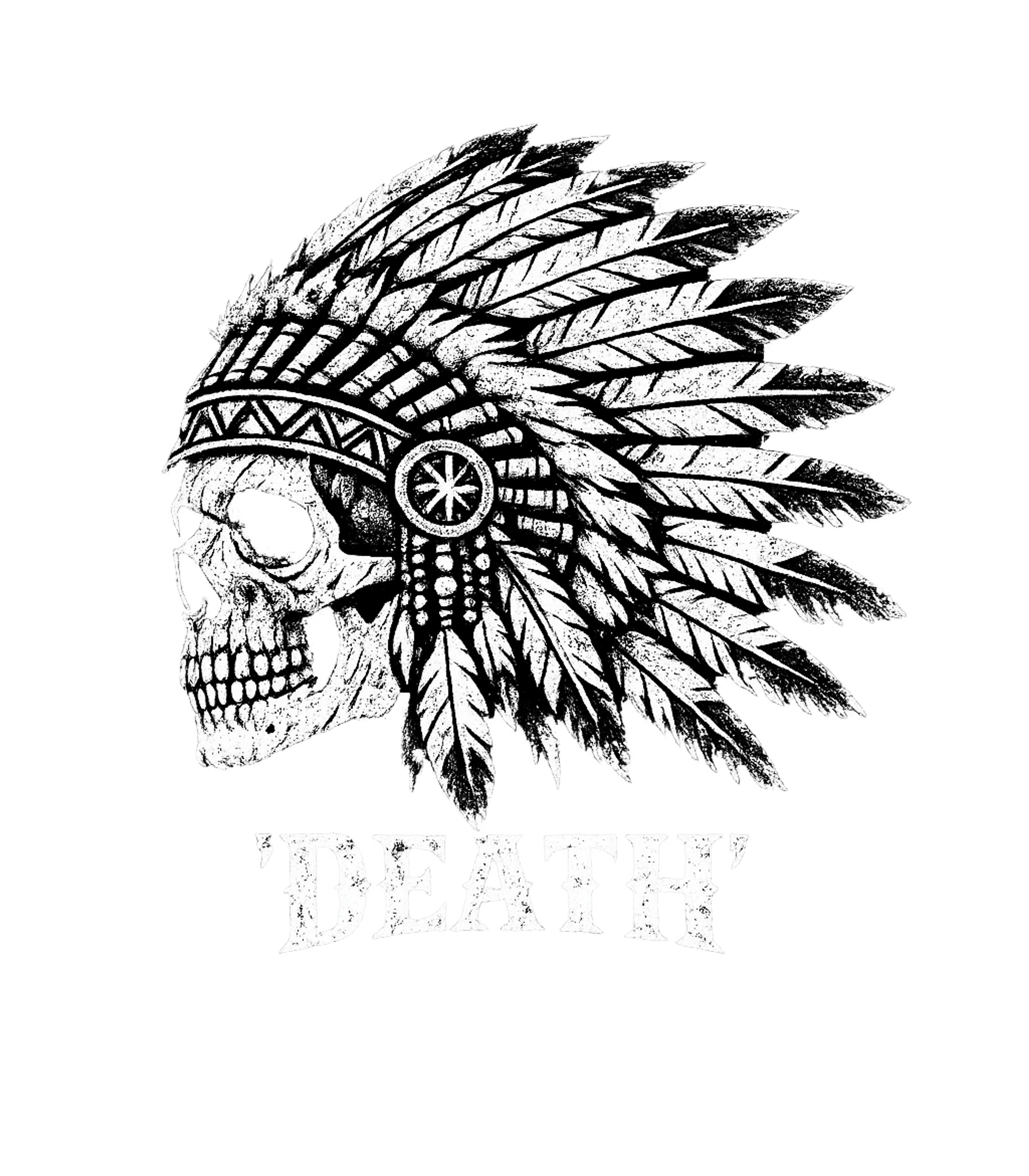 BONE CHIEF MILITARY GREEN CLASSIC TEE