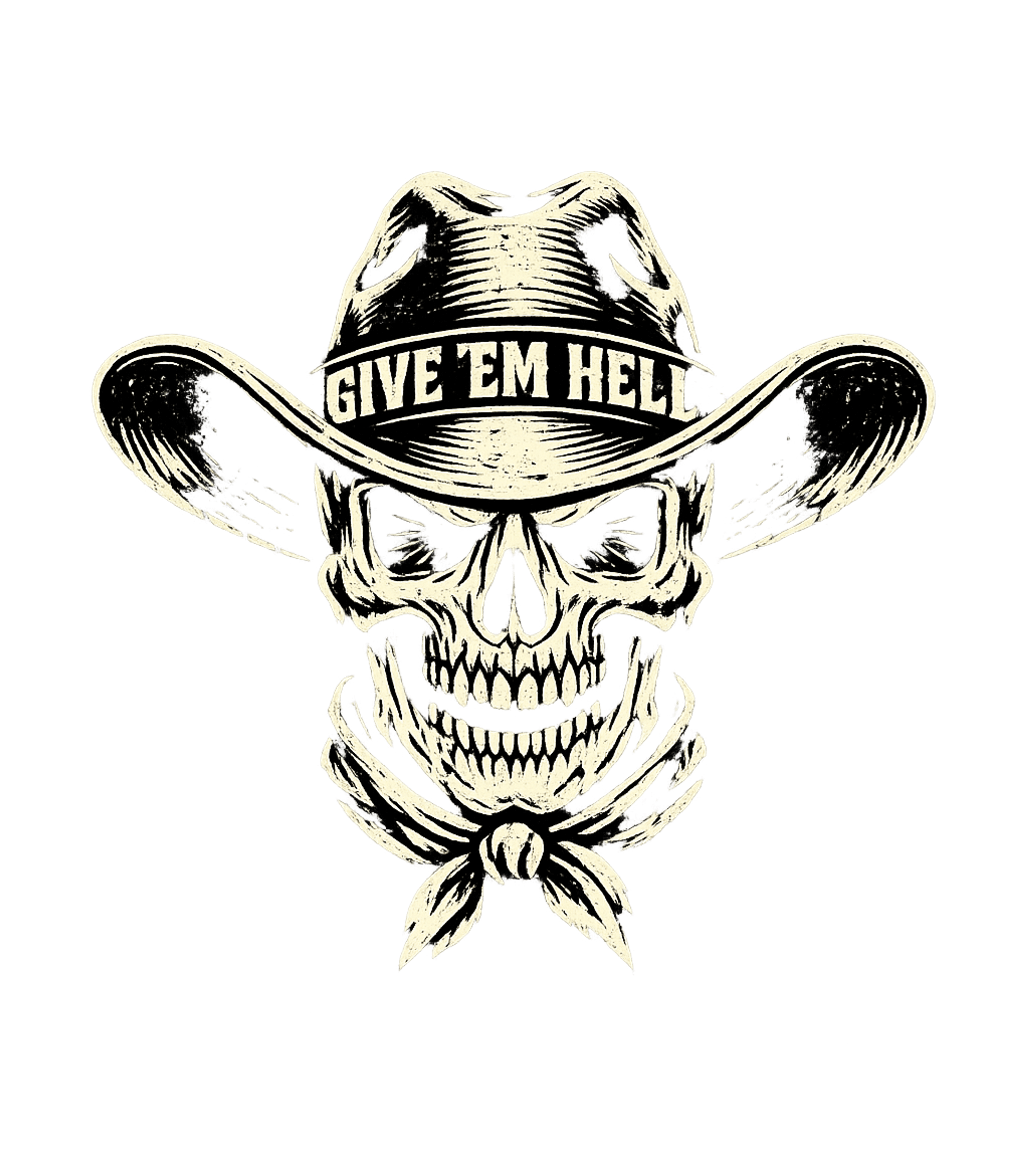 GIVE 'EM HELL RED CLASSIC TEE