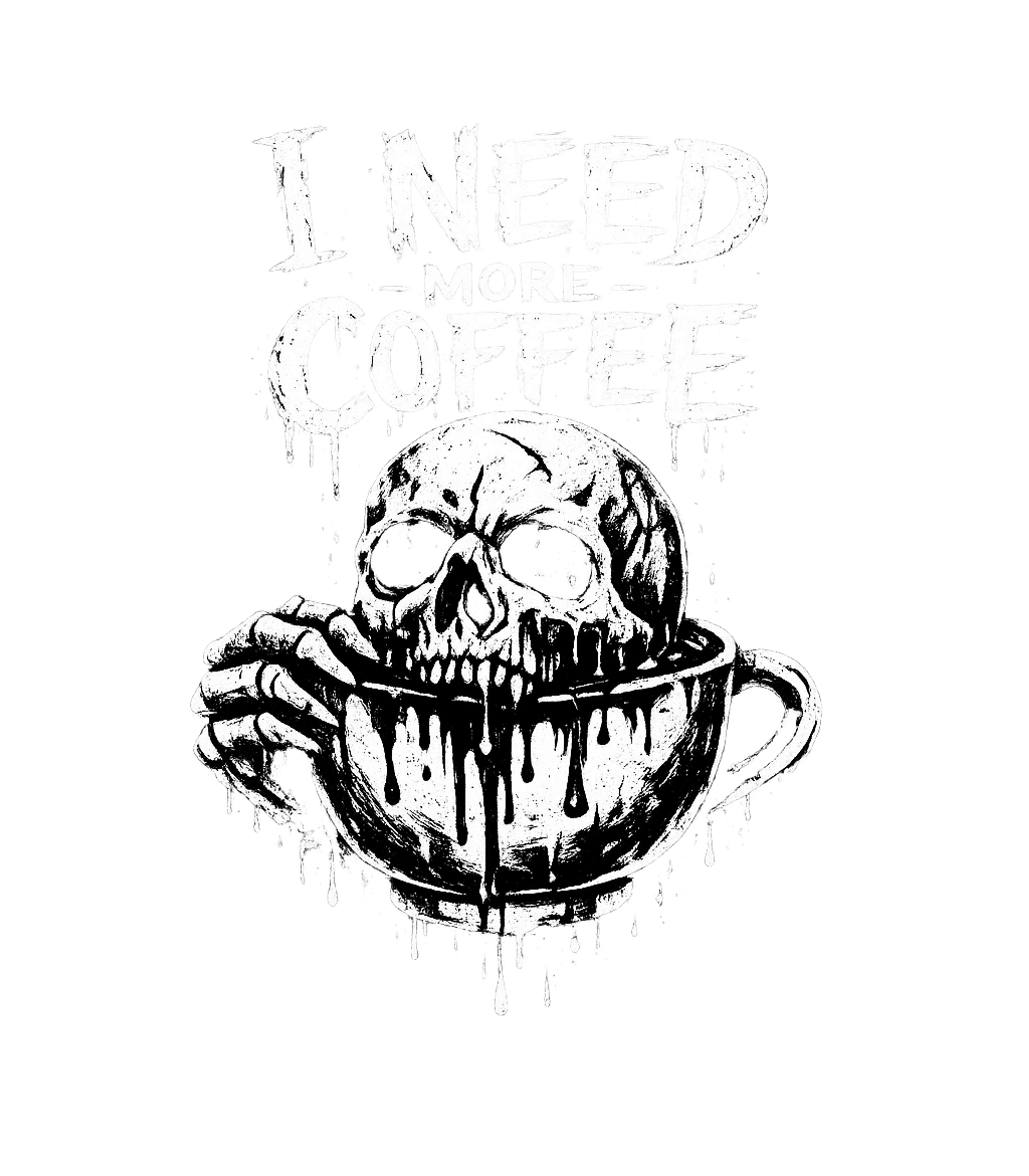 Skull Coffee Obsession