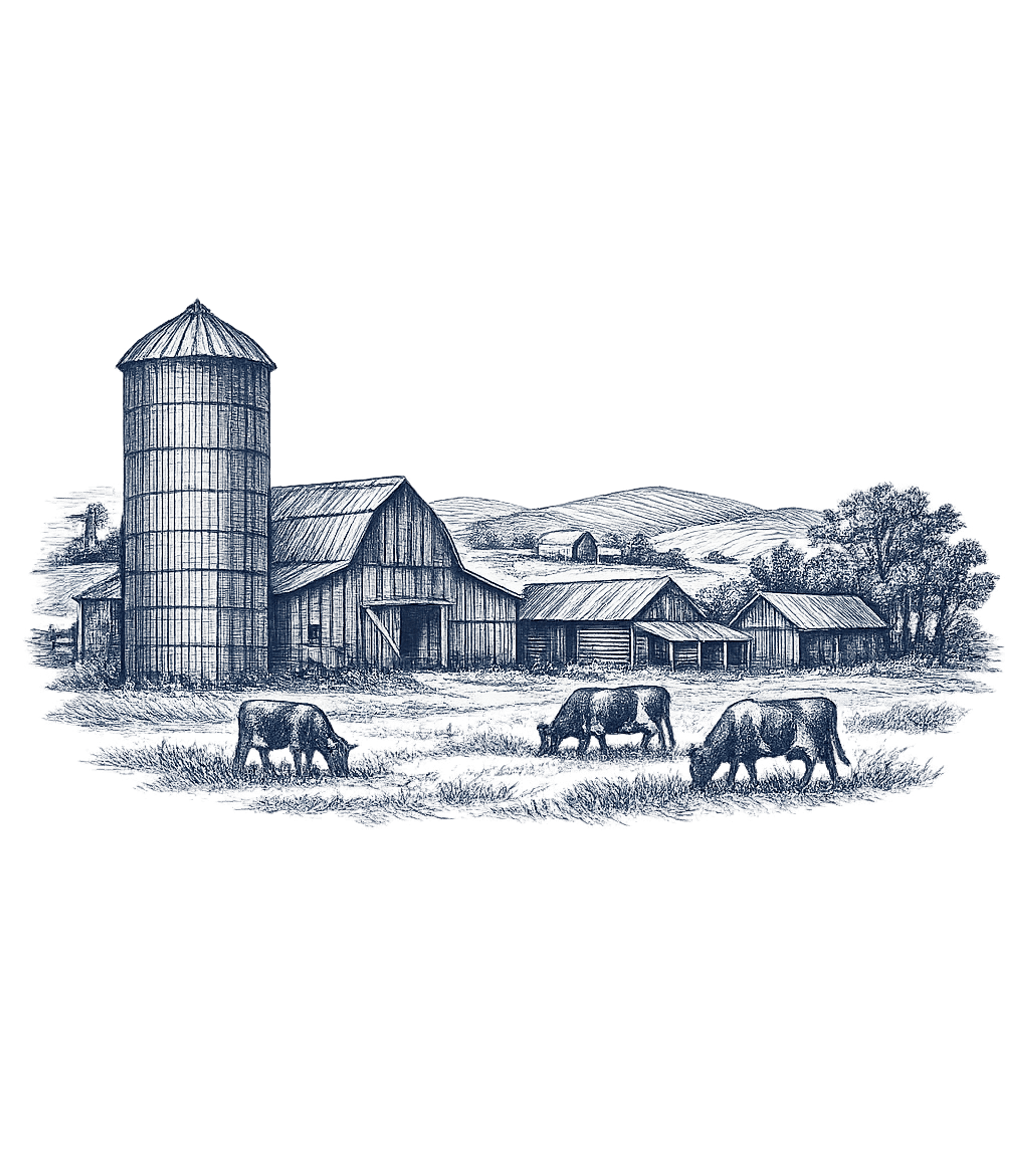 Rustic Farmstead View