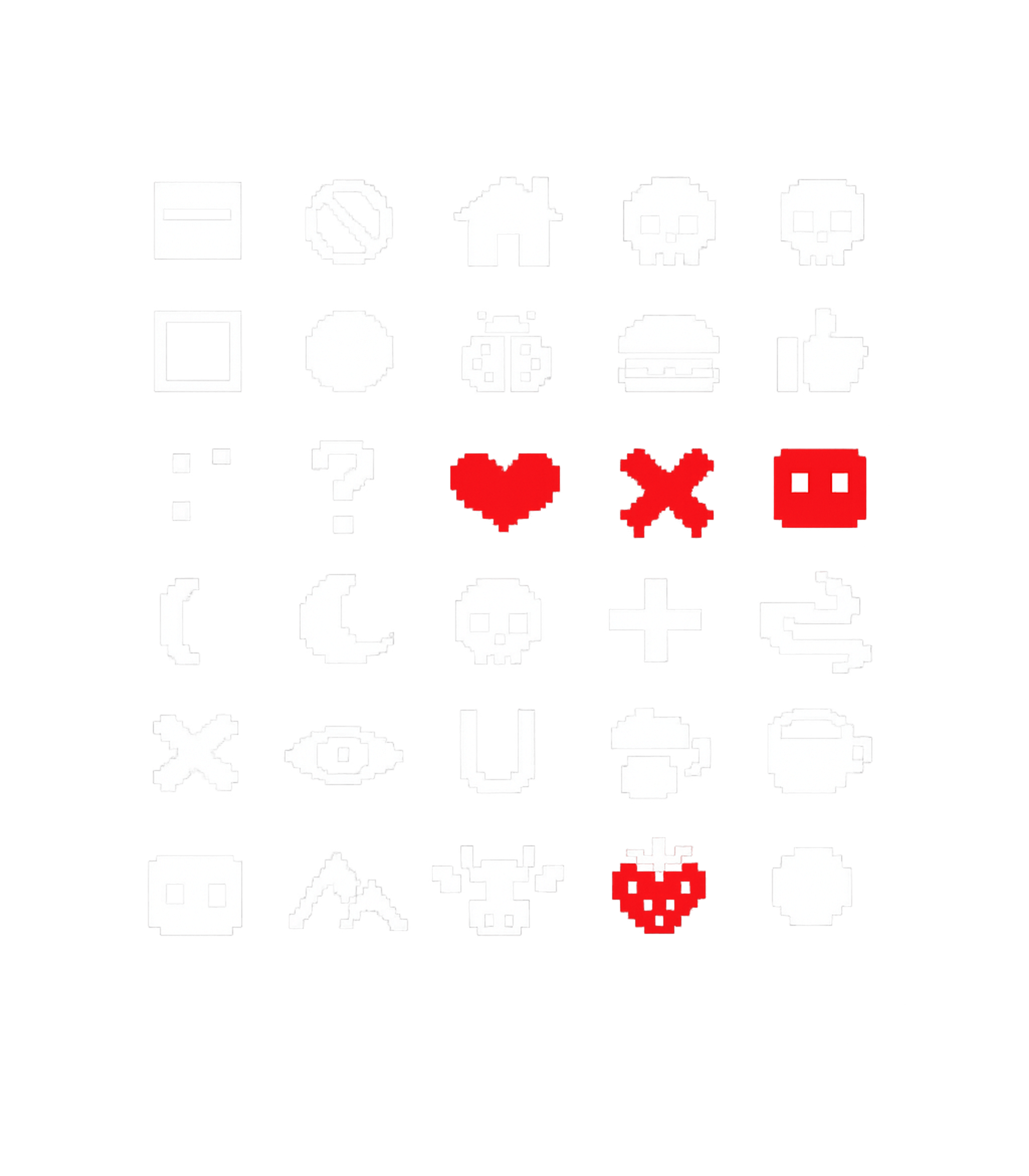 Pixel Art Icons