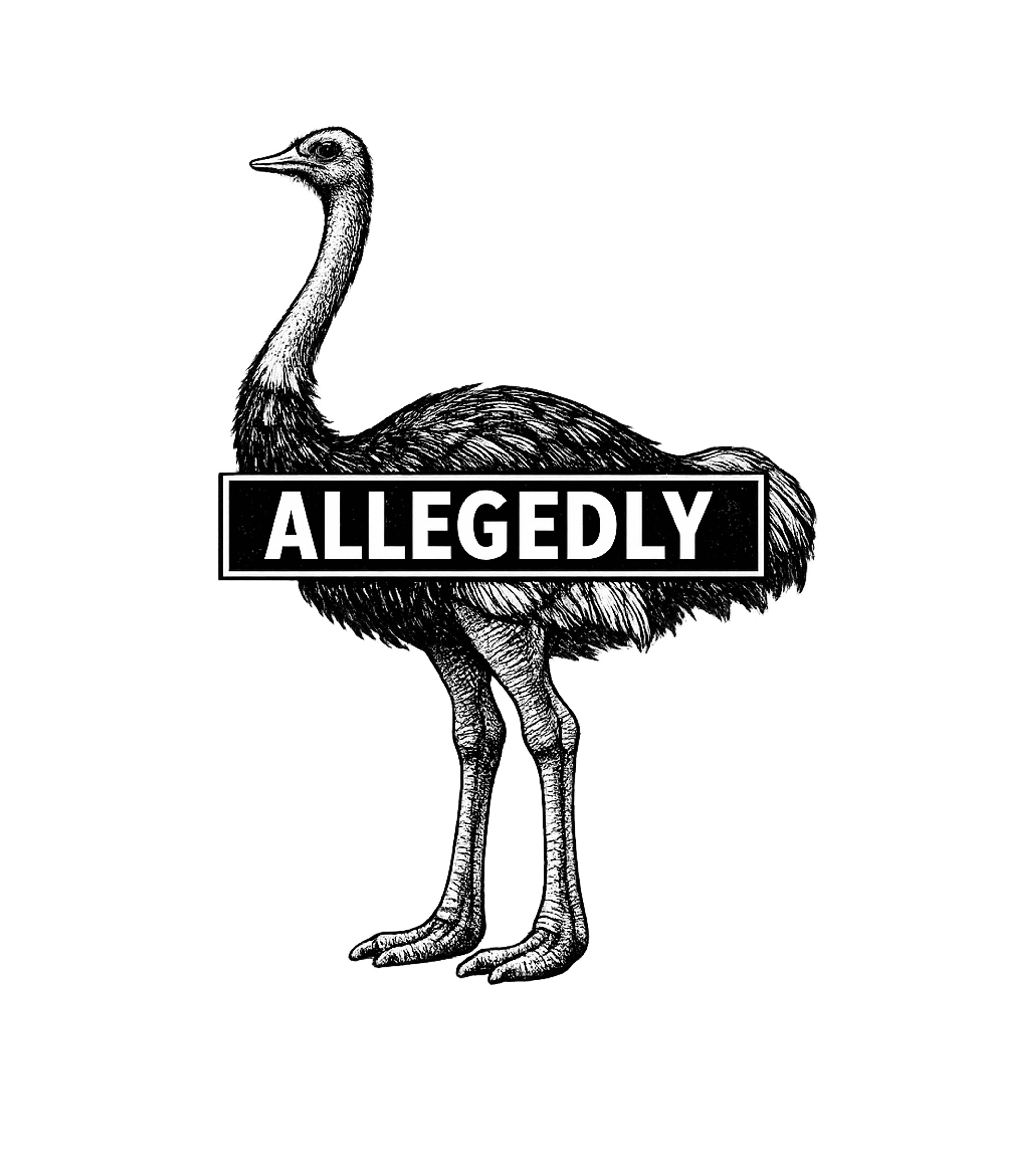 Allegedly Ostrich Meme