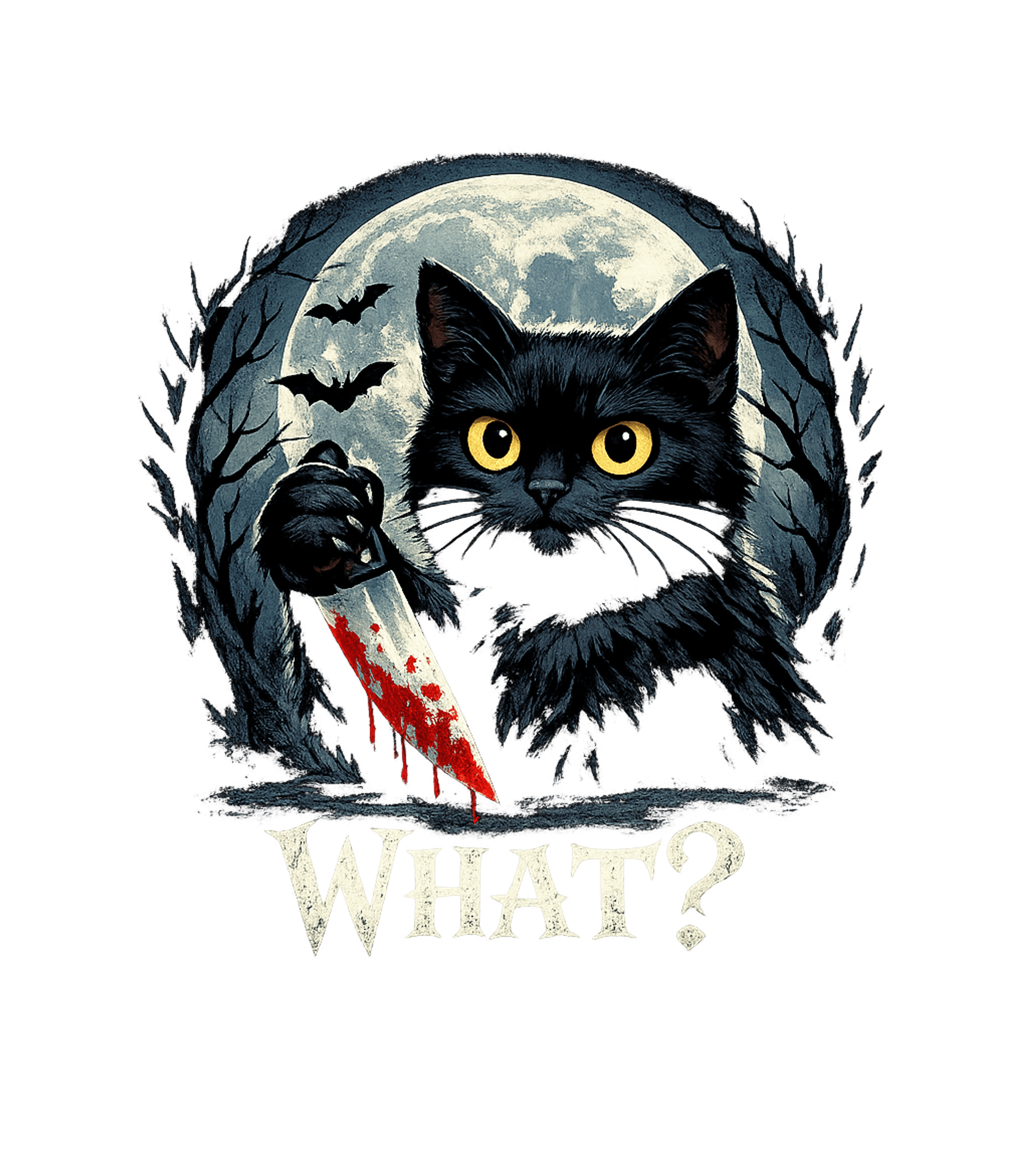 Halloween Murder Cat