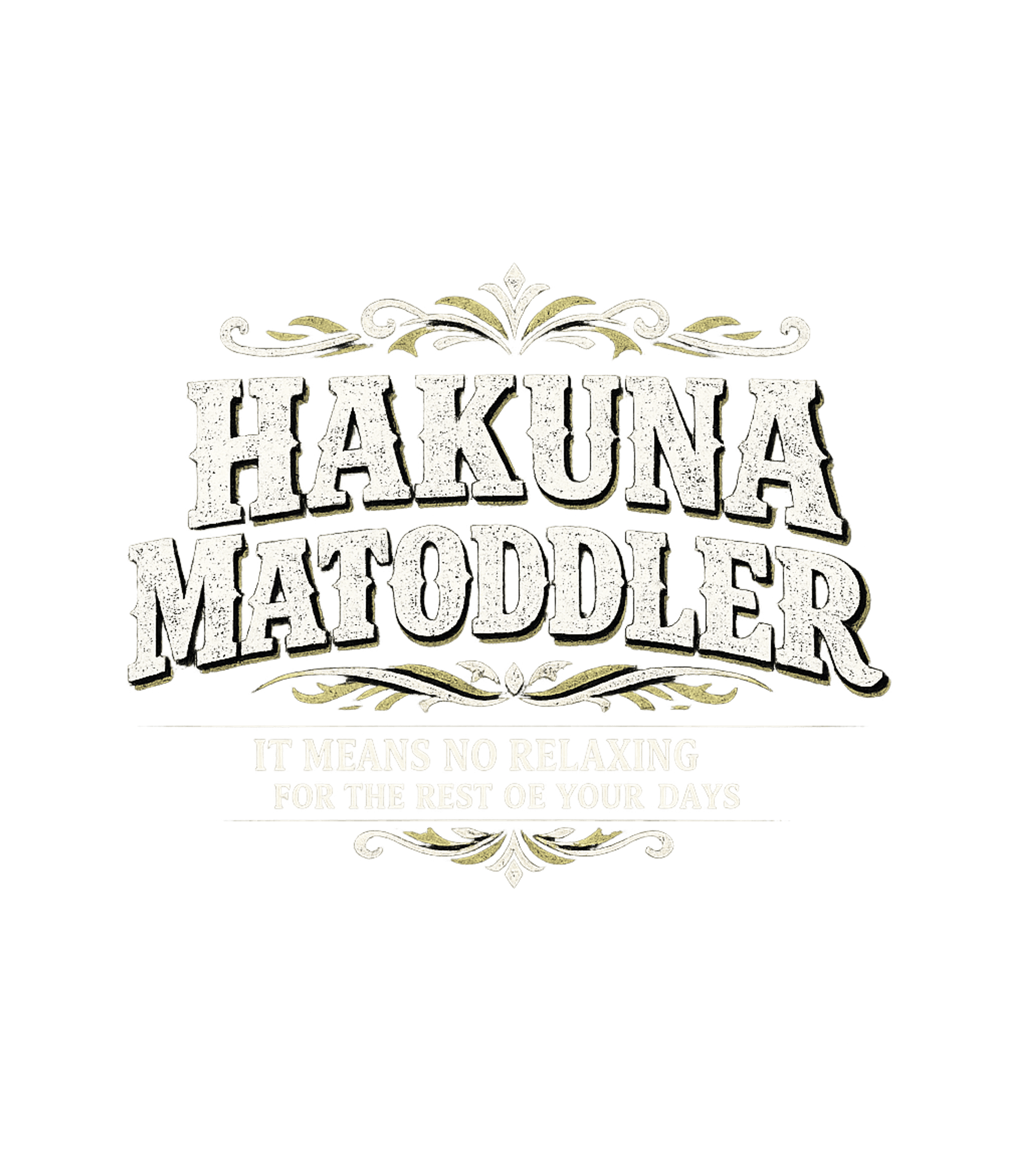 Hakuna Matoddler No Relaxing