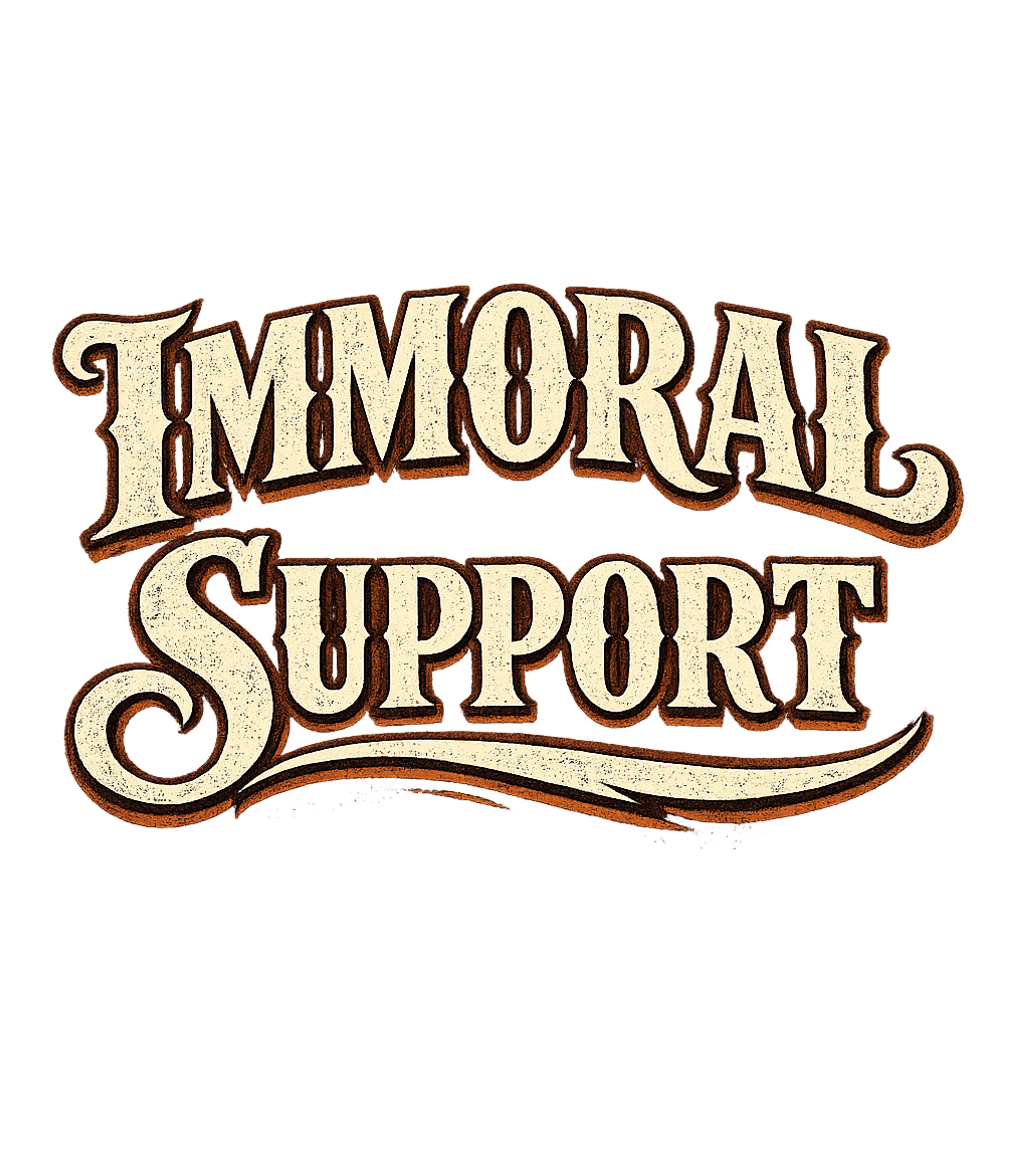 Immoral Support Graphic