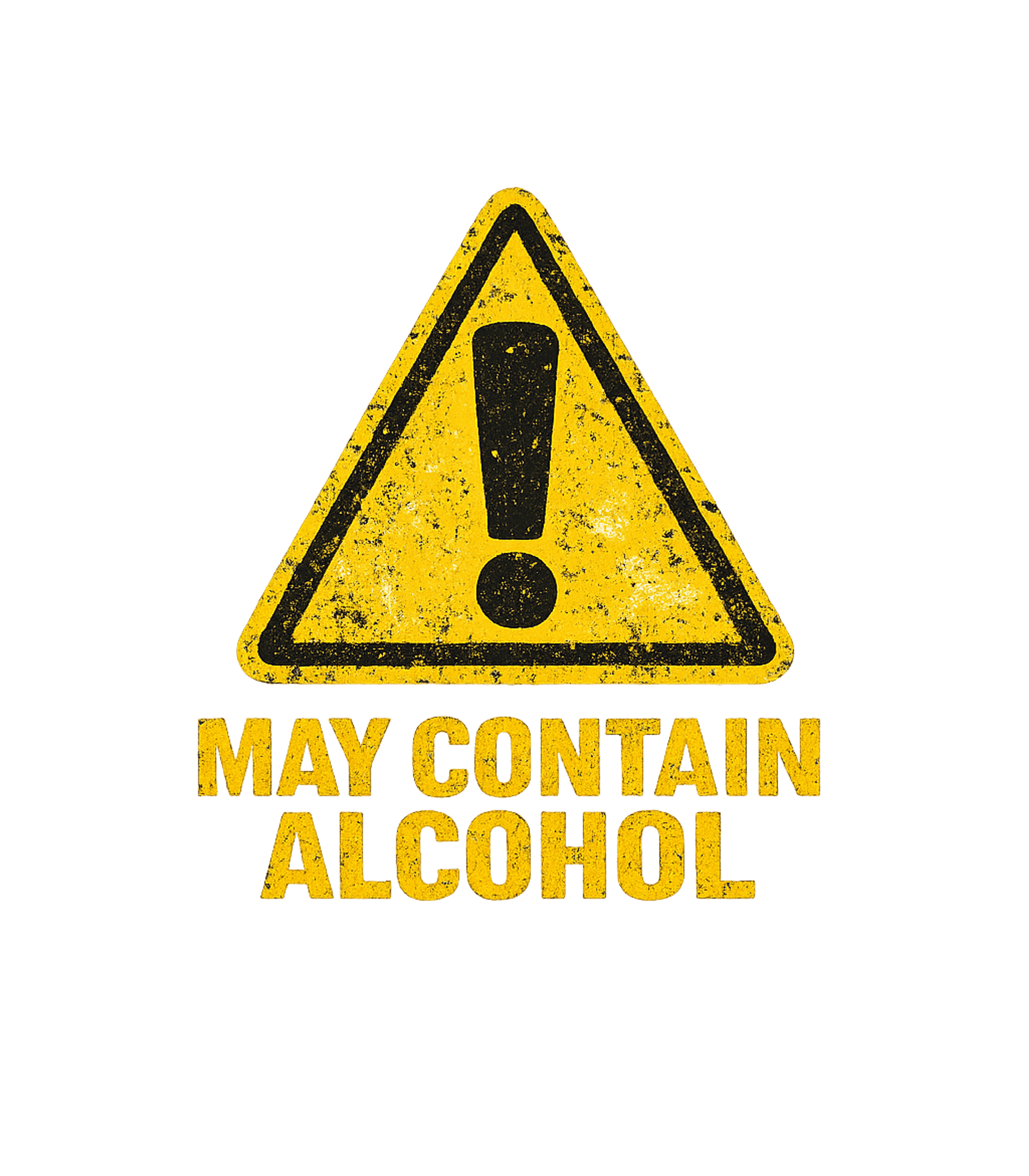 May Contain Alcohol Warning