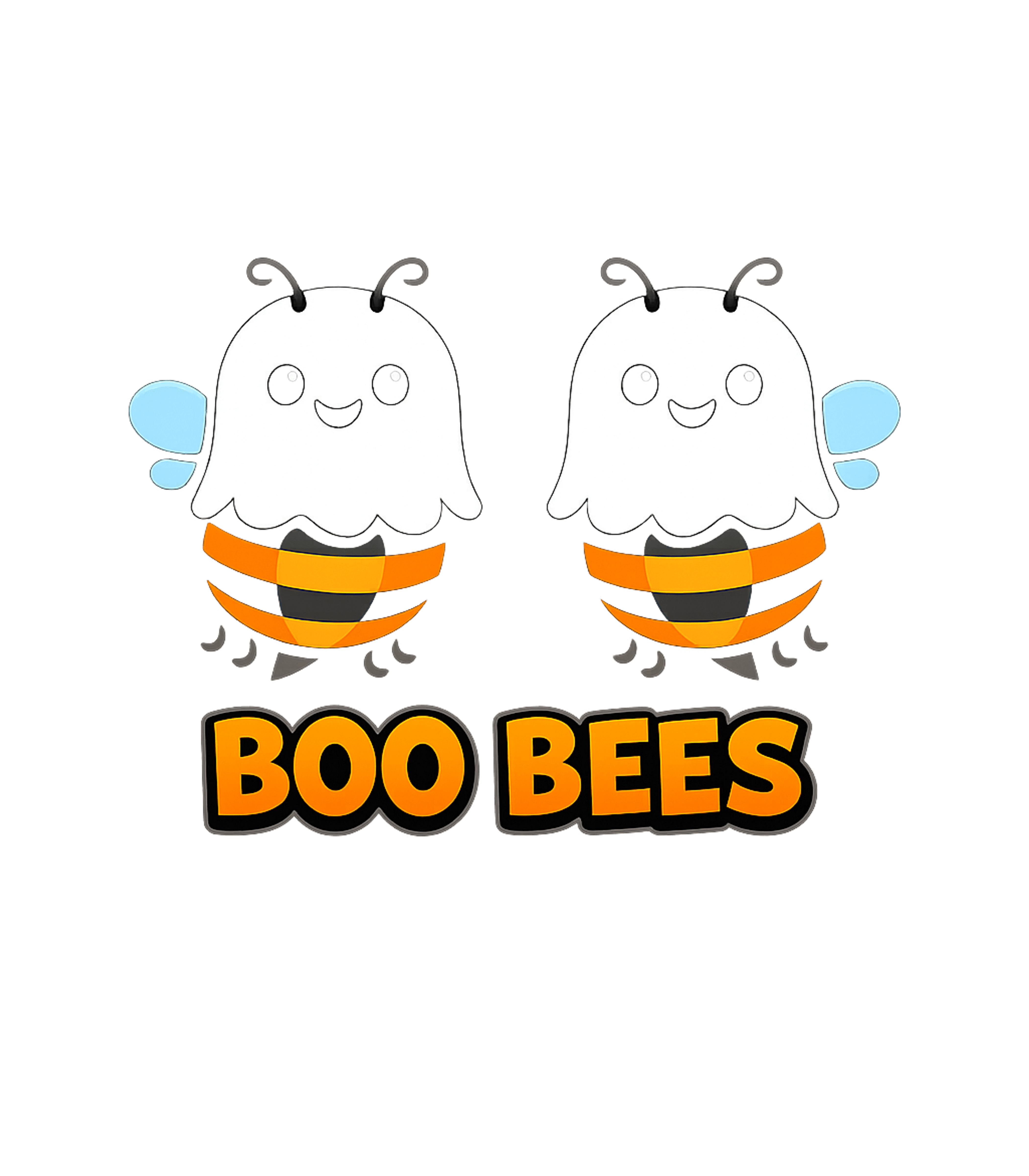Cute Boo Bees Halloween