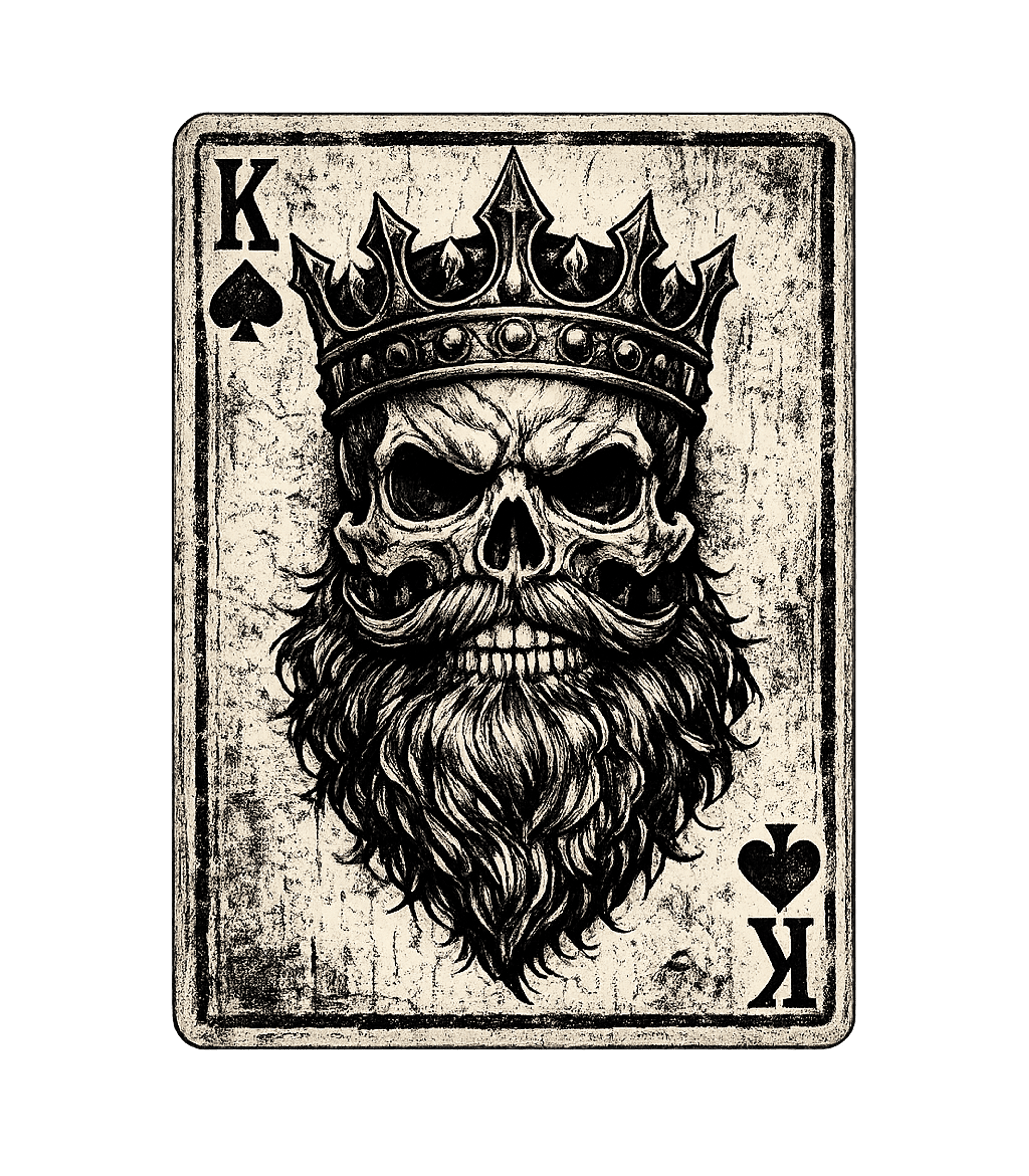 Skull King of Spades