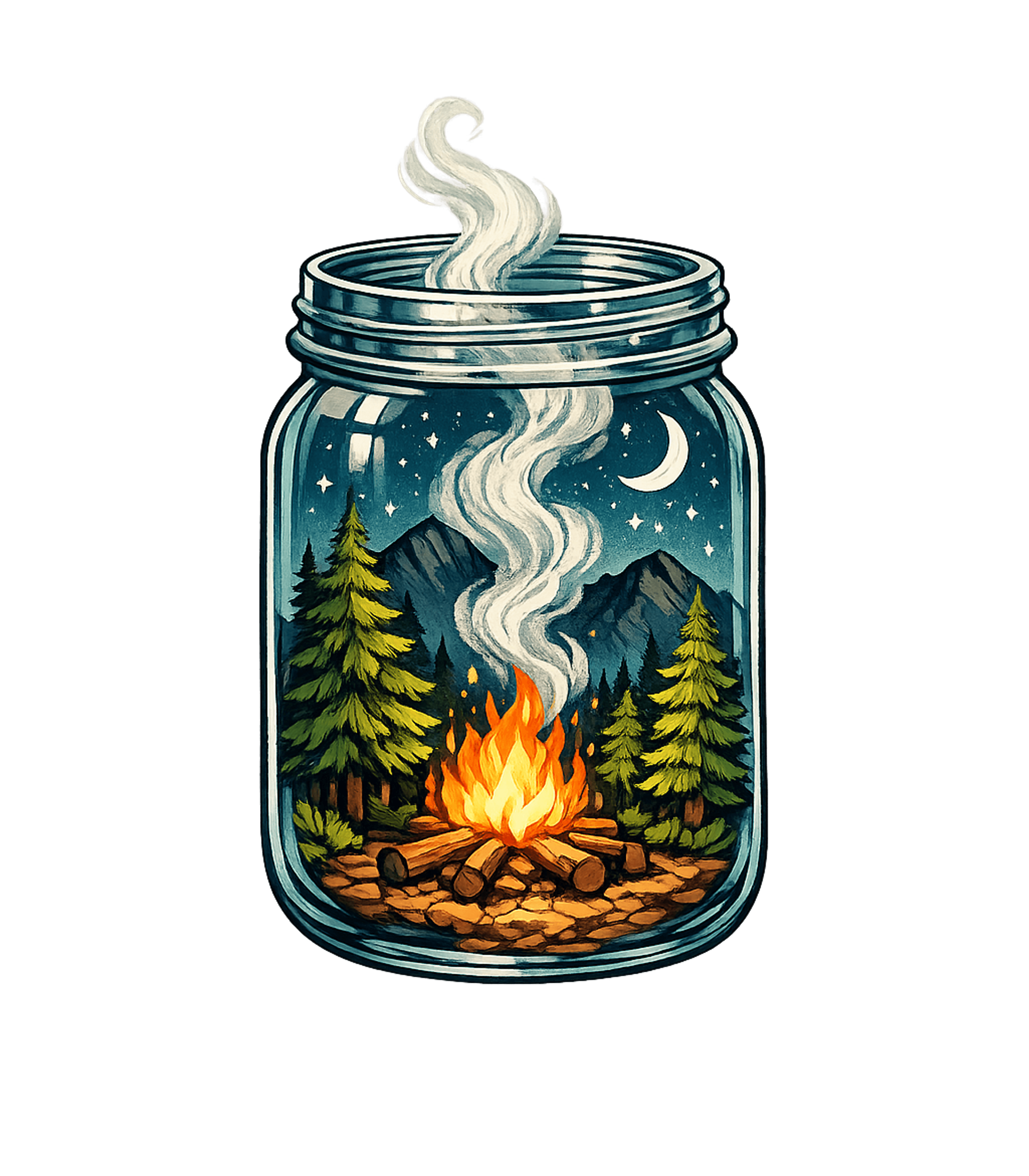 Campfire In A Jar