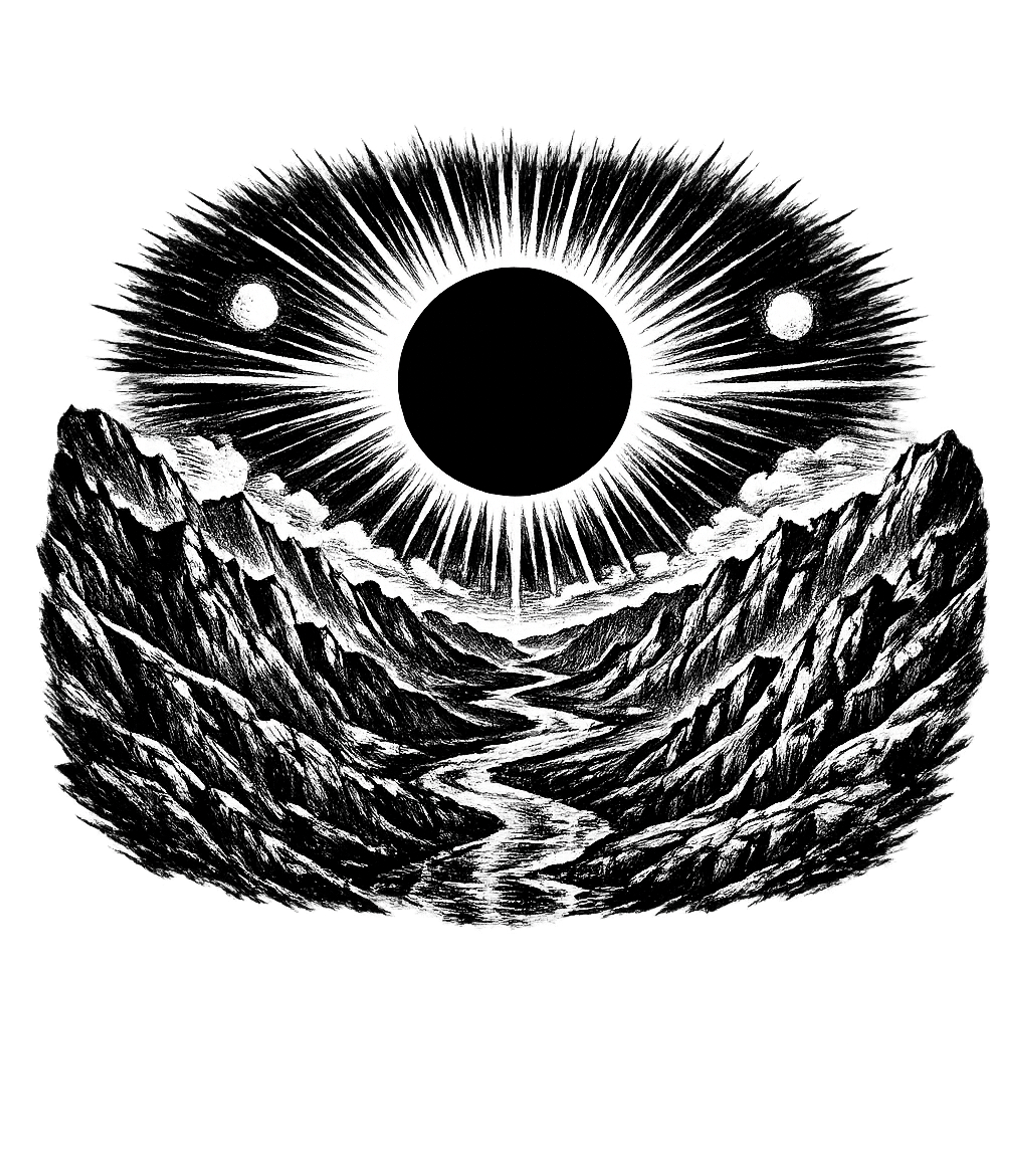 Cosmic Eclipse Landscape