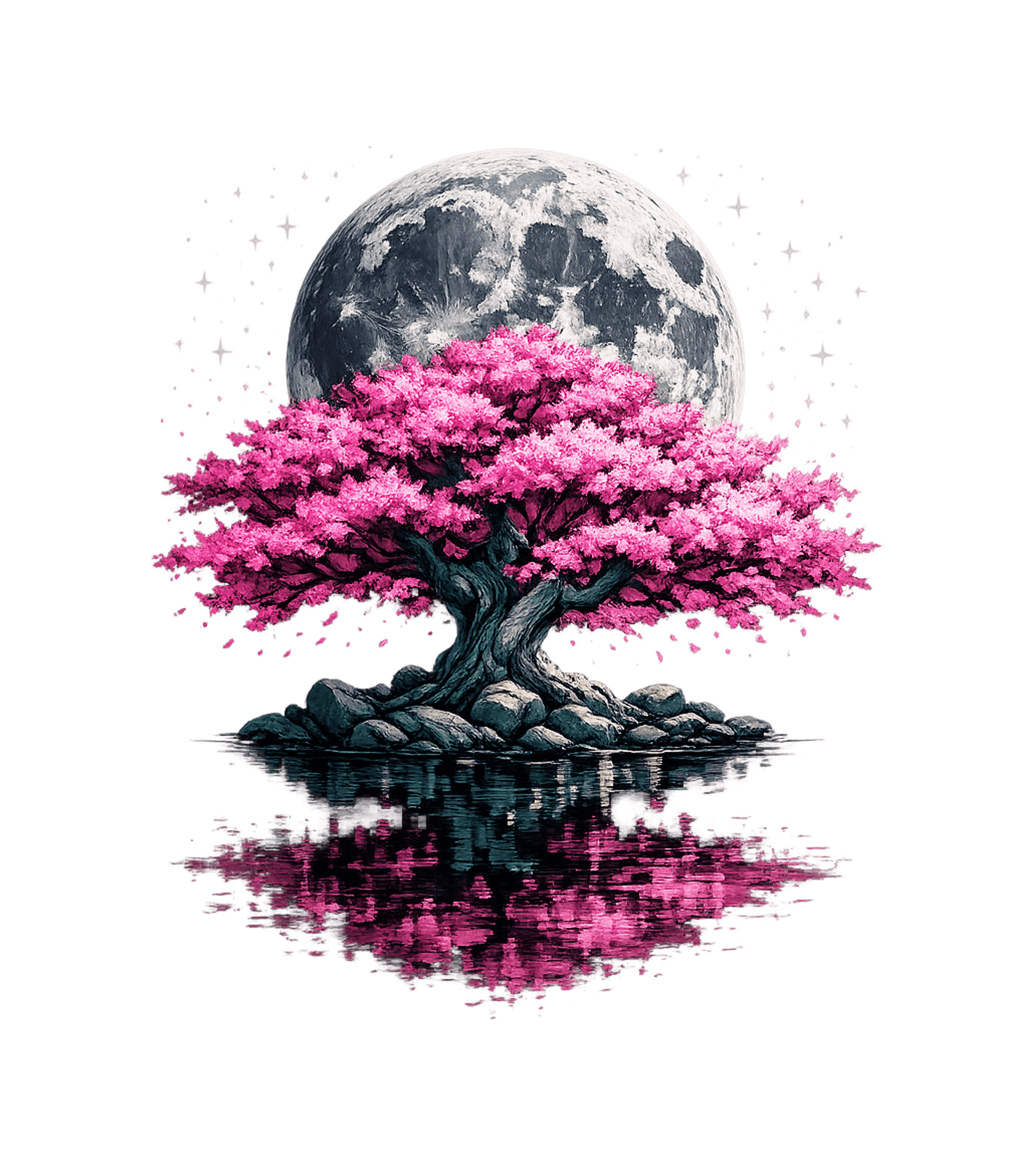 Midnight Bloom Tee