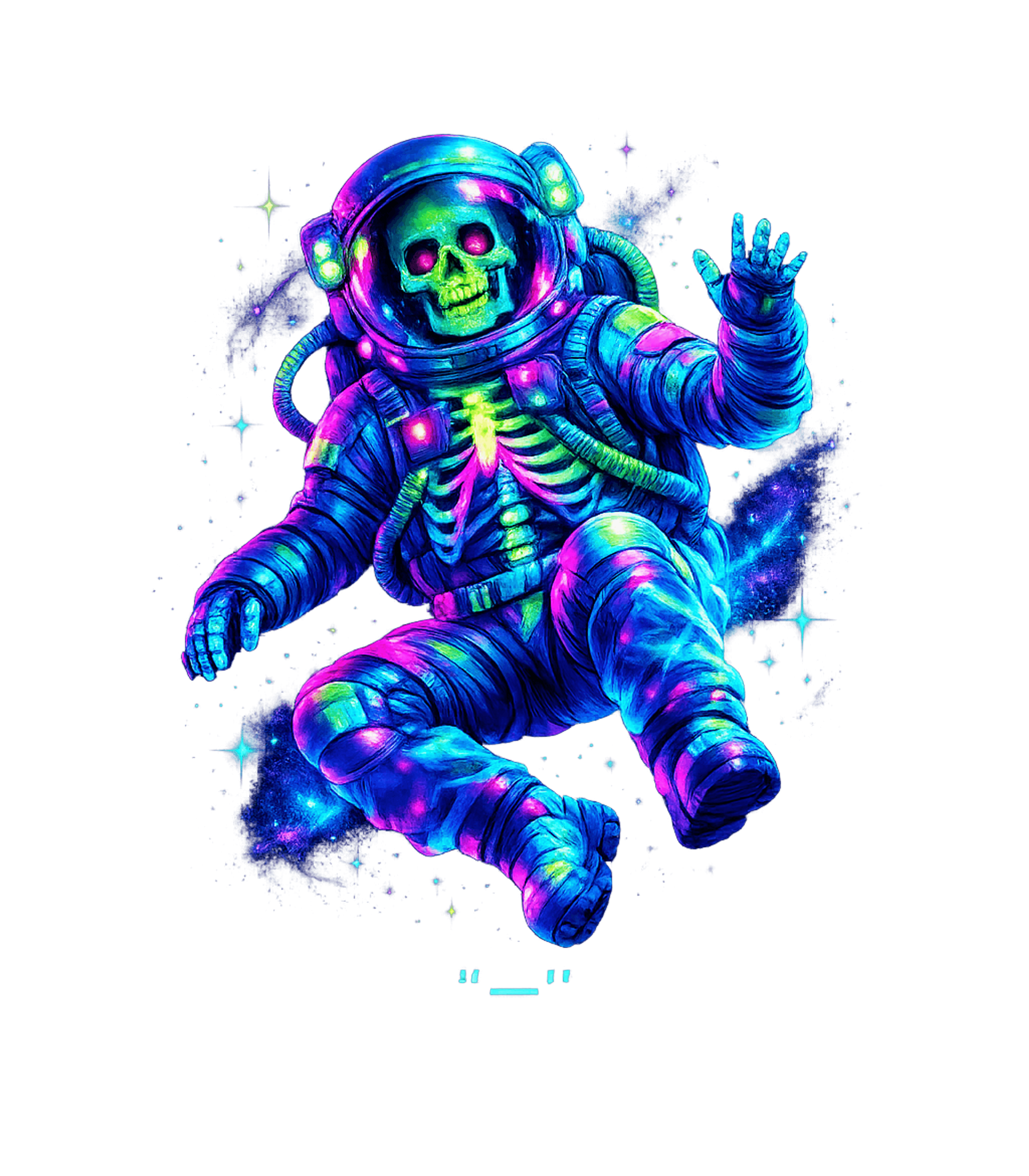 Astral Bones Glow-in-the-Dark Tee