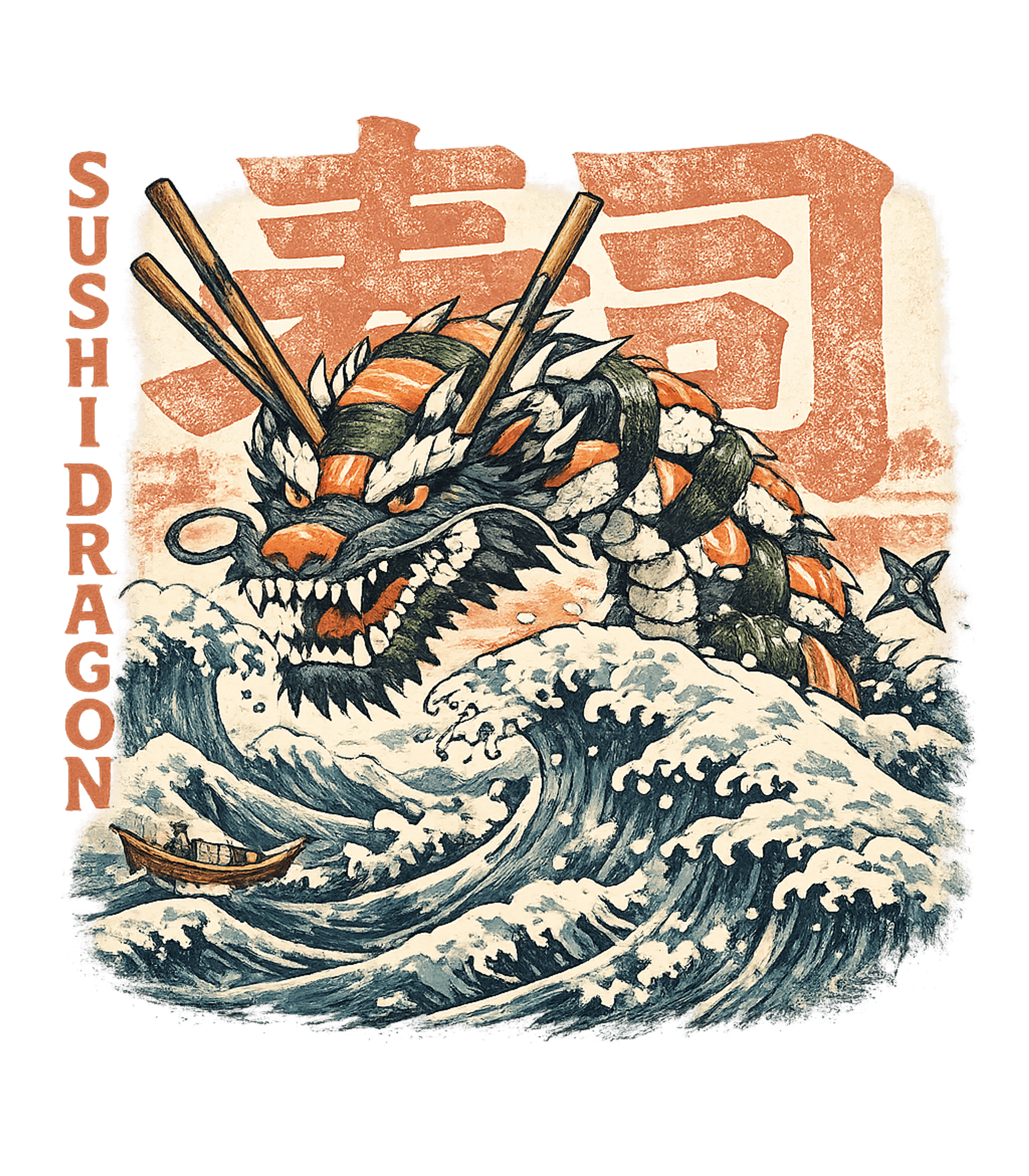 Sushi Dragon T-Shirt