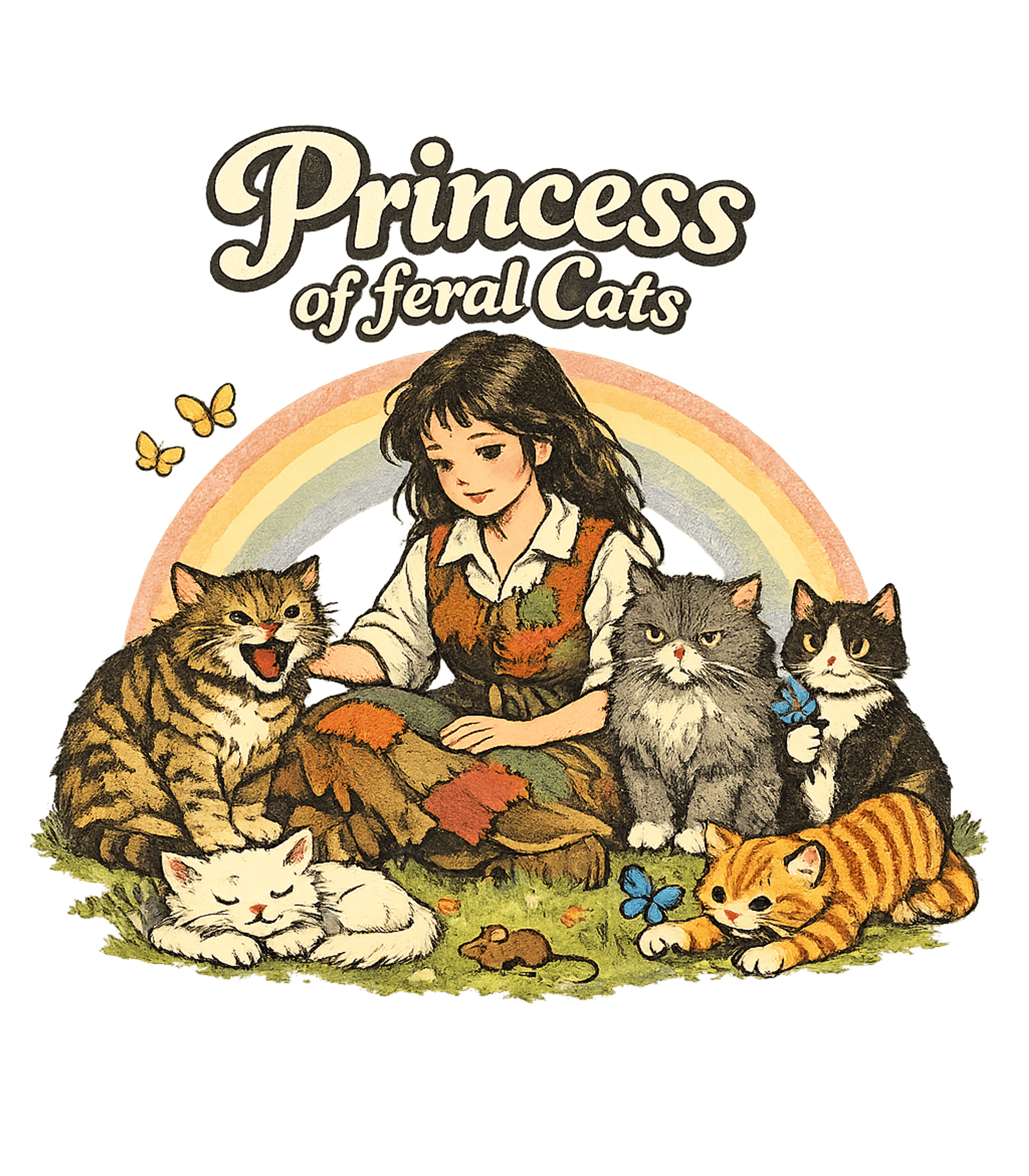 Princess of Feral Cats T-Shirt
