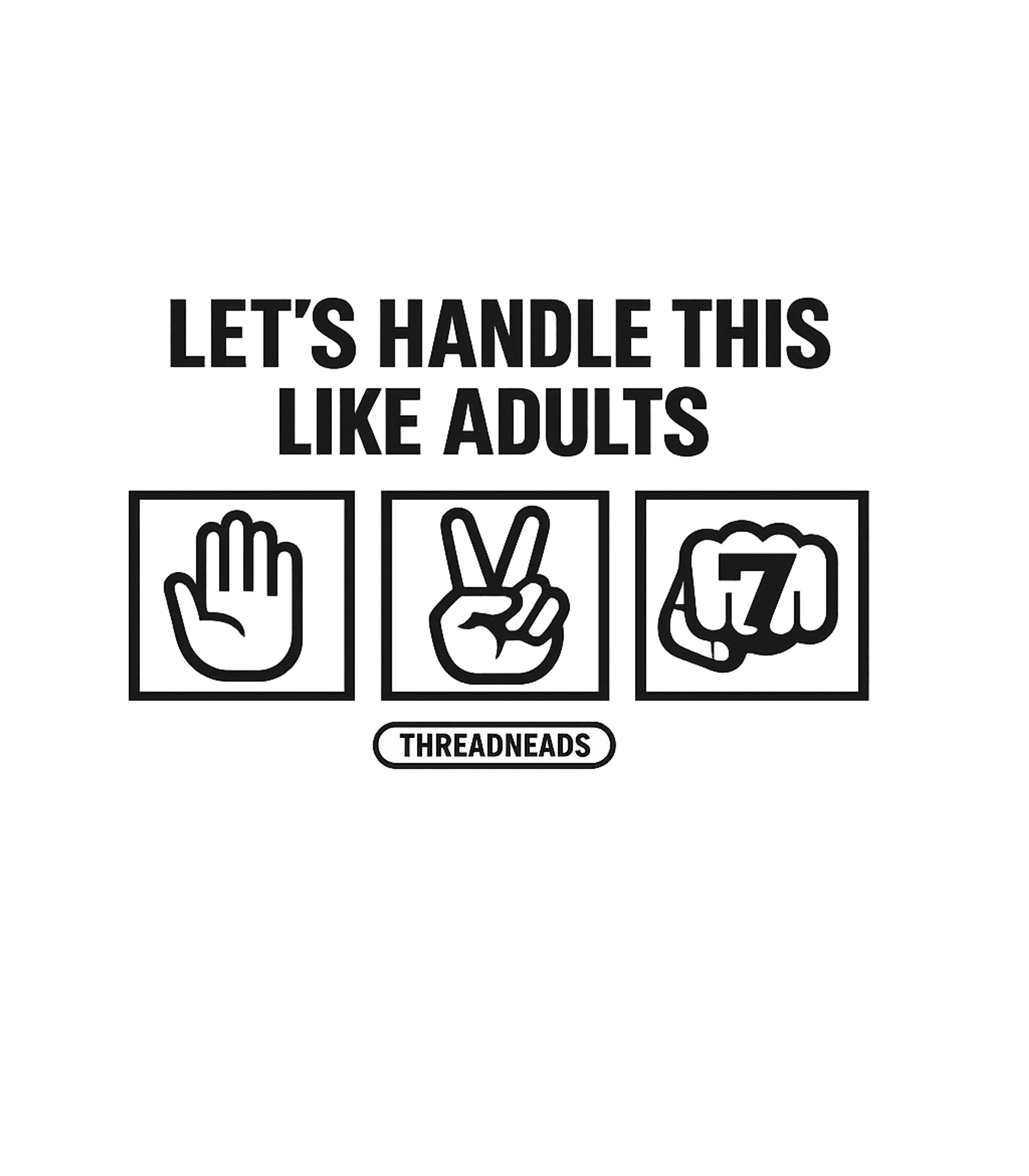 Handle Like Adults