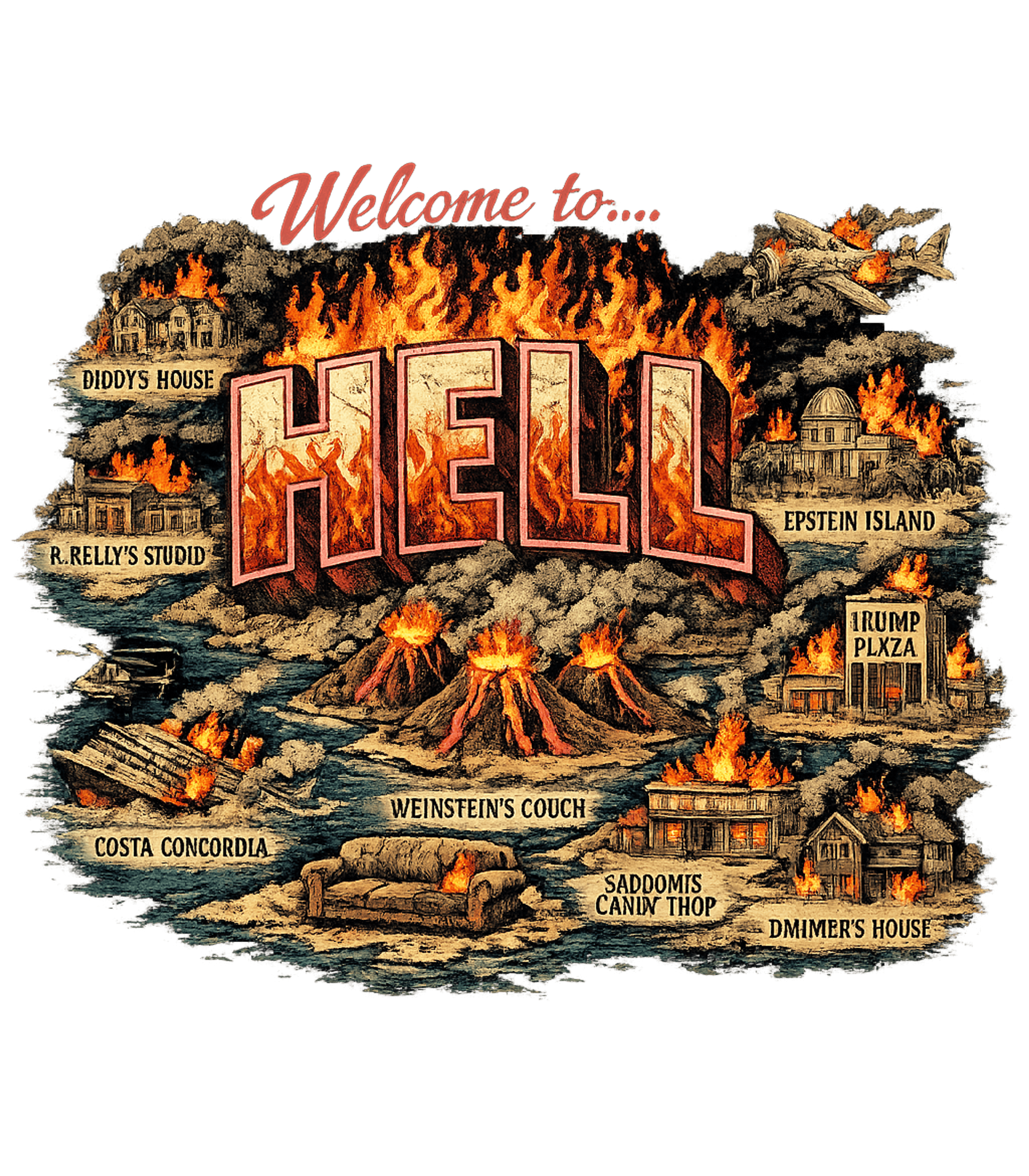Welcome to Hell T-Shirt