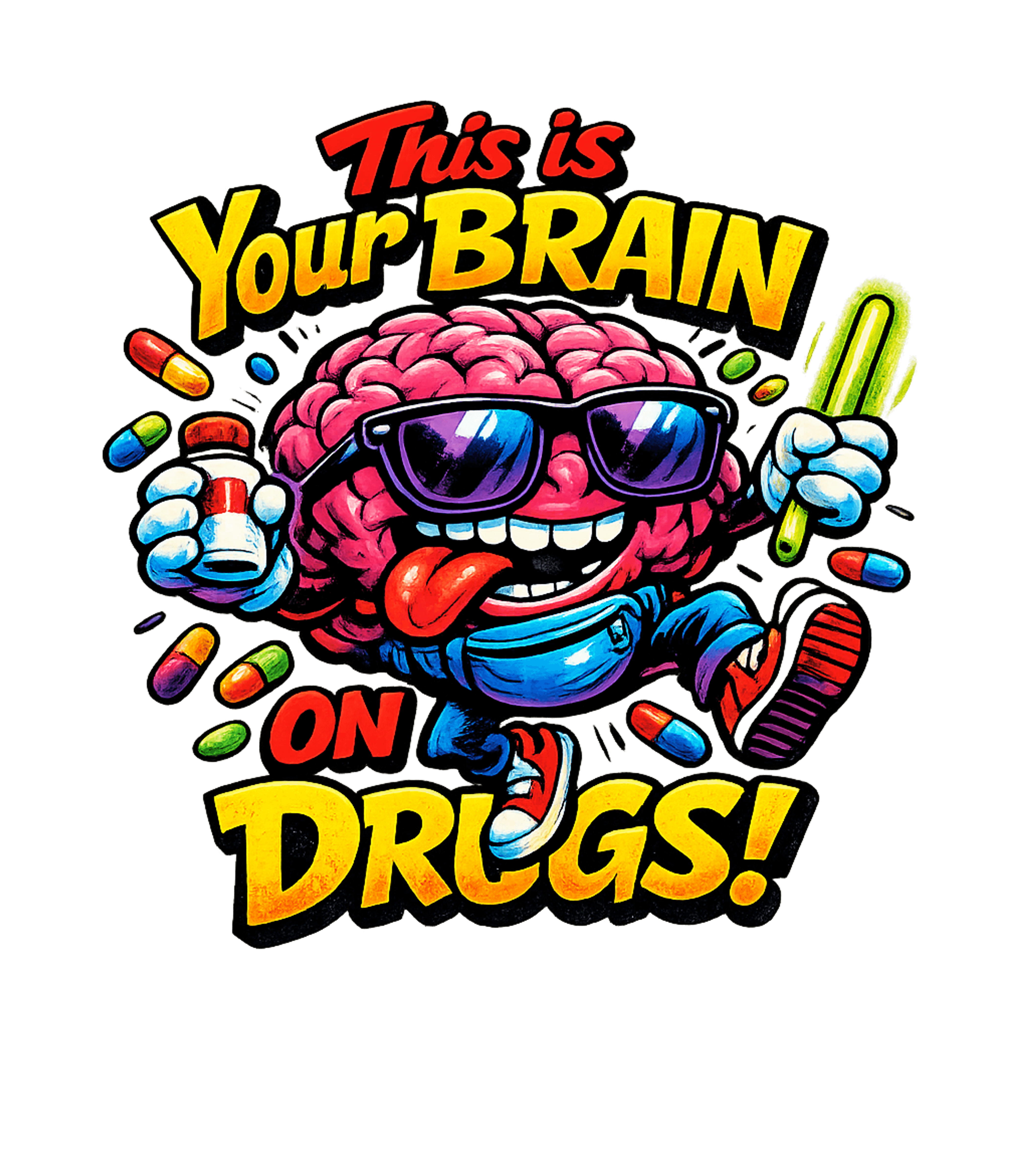 Your Brain On Drugs T-Shirt