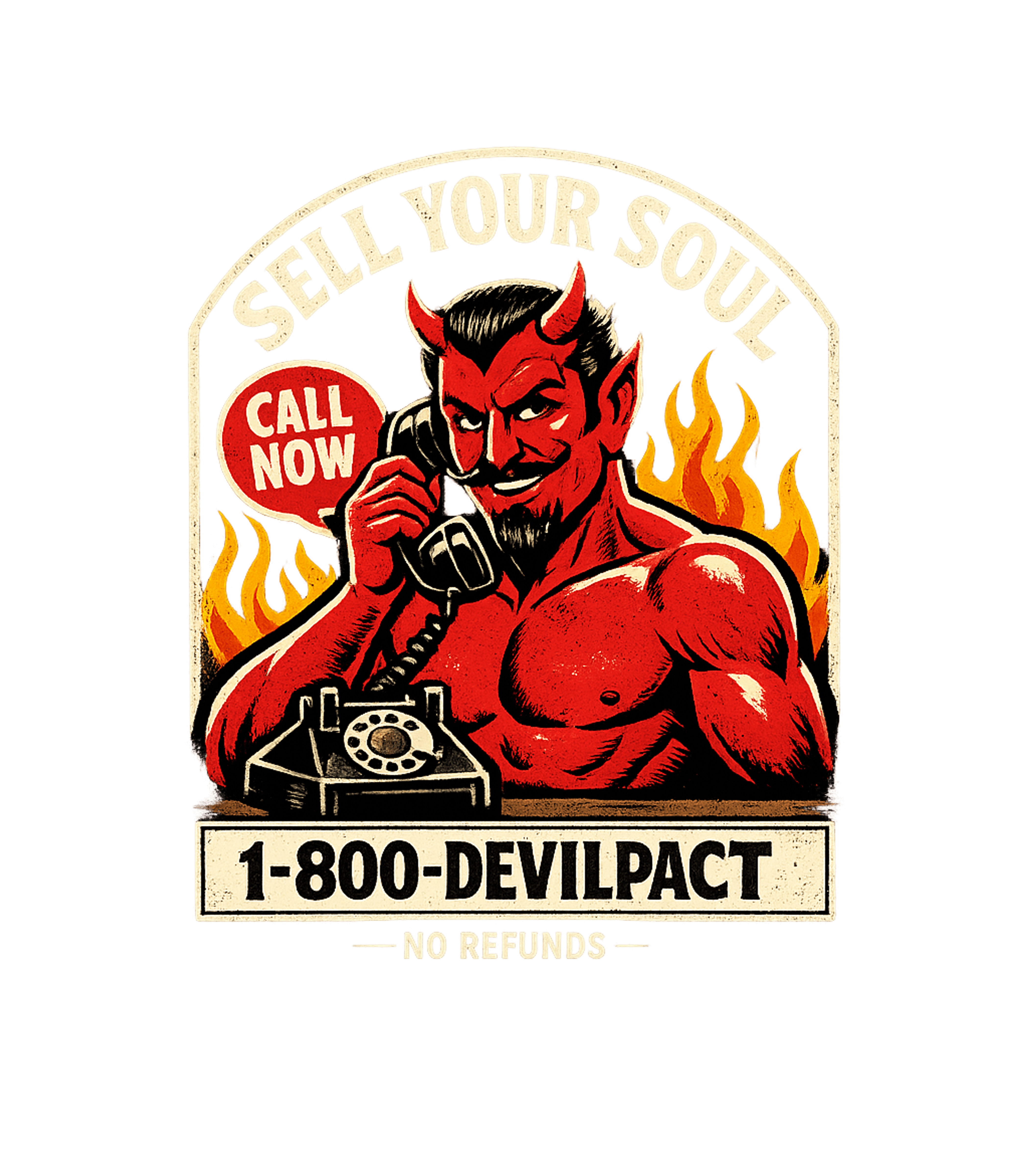 Sell Your Soul No Refunds T-Shirt