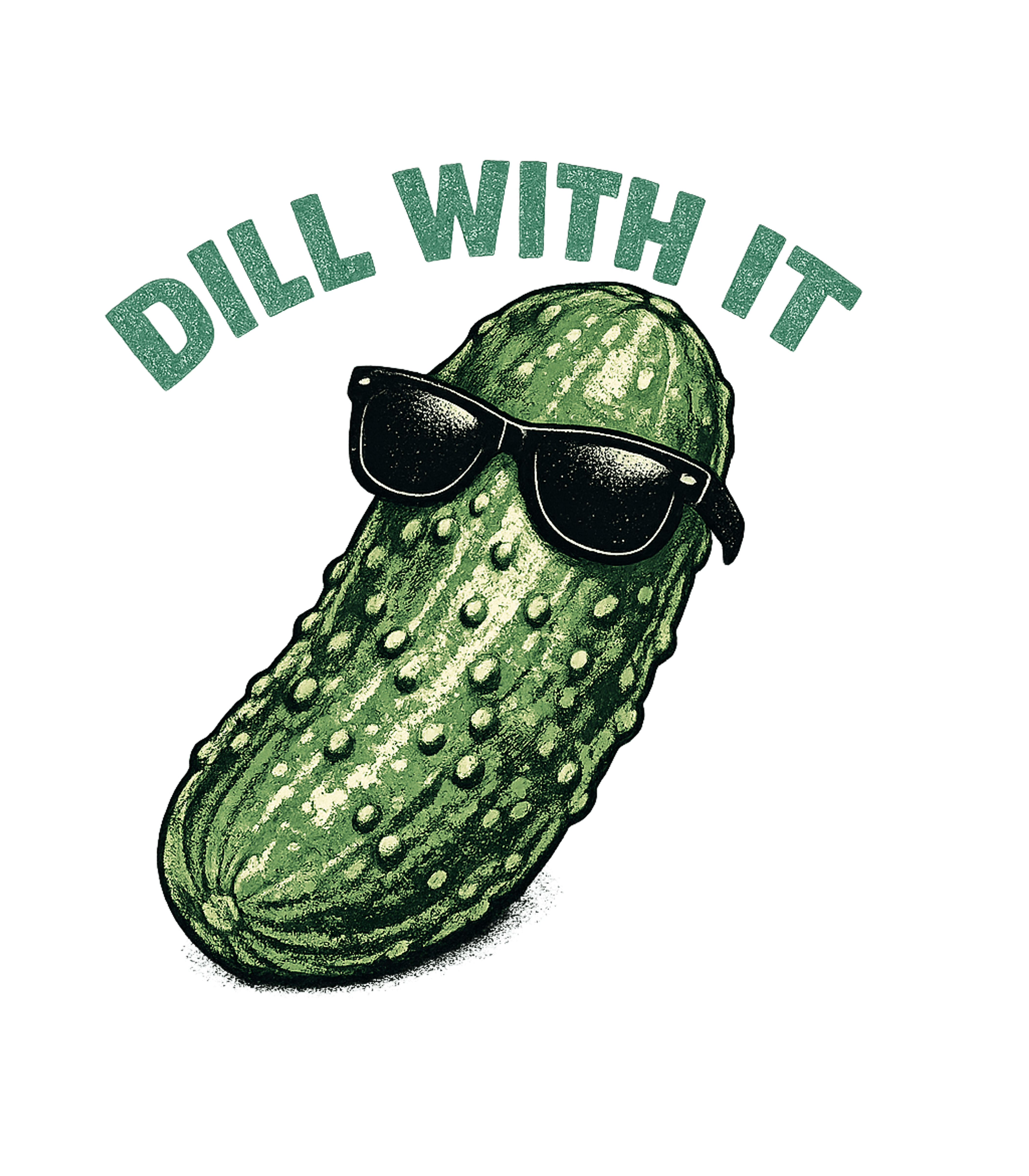 Dill Pickle Dill With It T-Shirt
