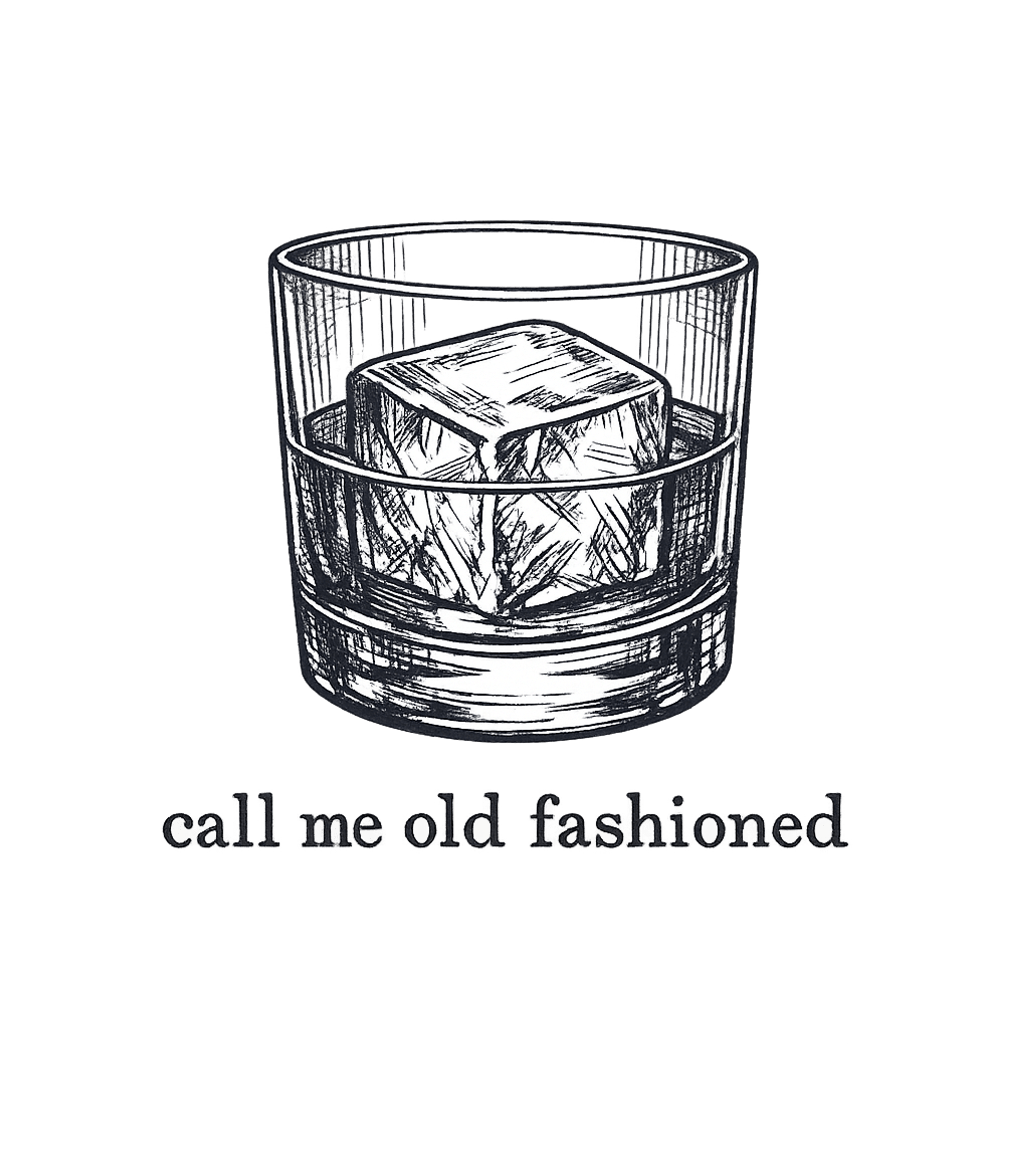 Call Me Old Fashioned Bourbon Whiskey T-Shirt