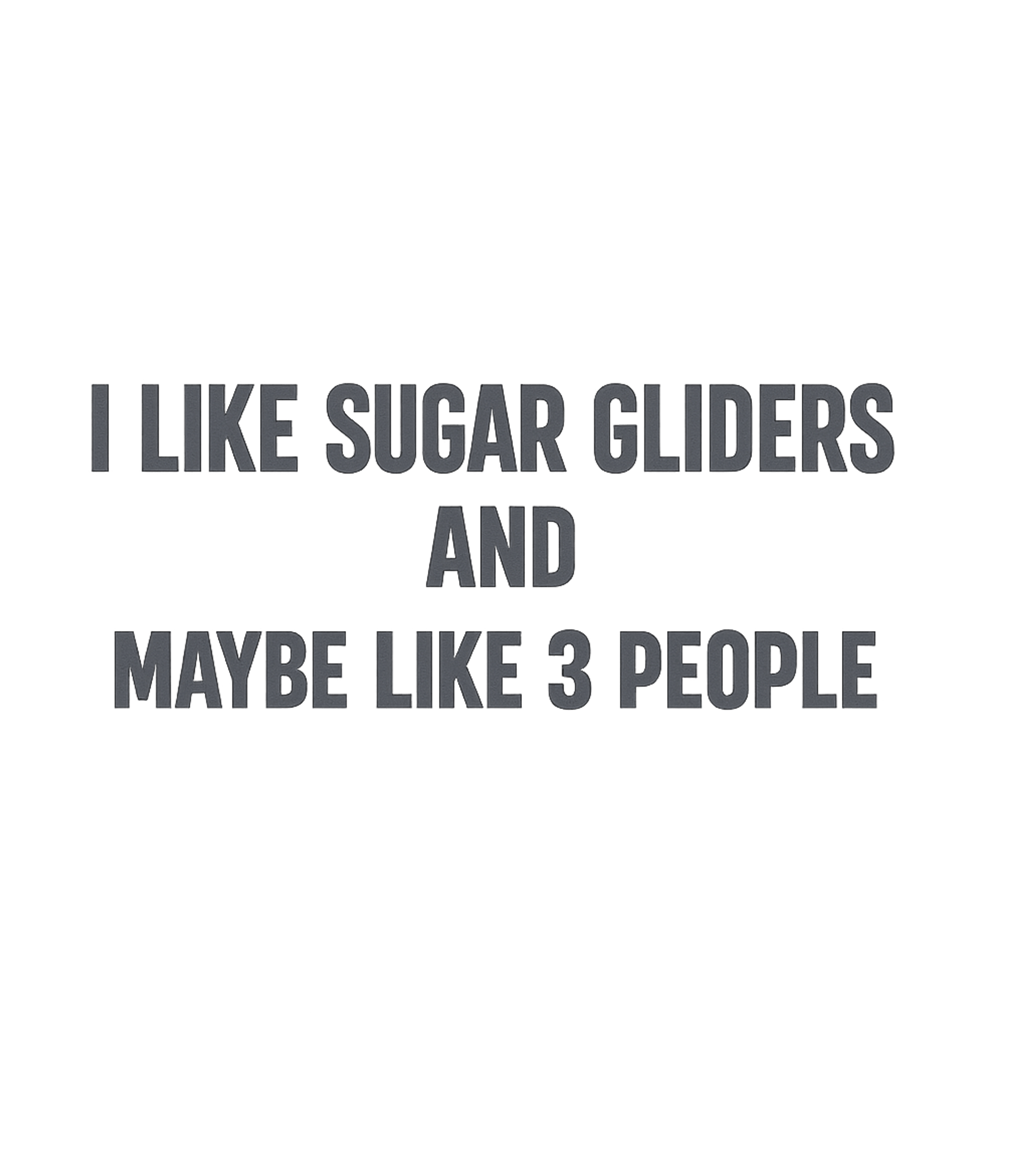 Sugar Gliders and People
