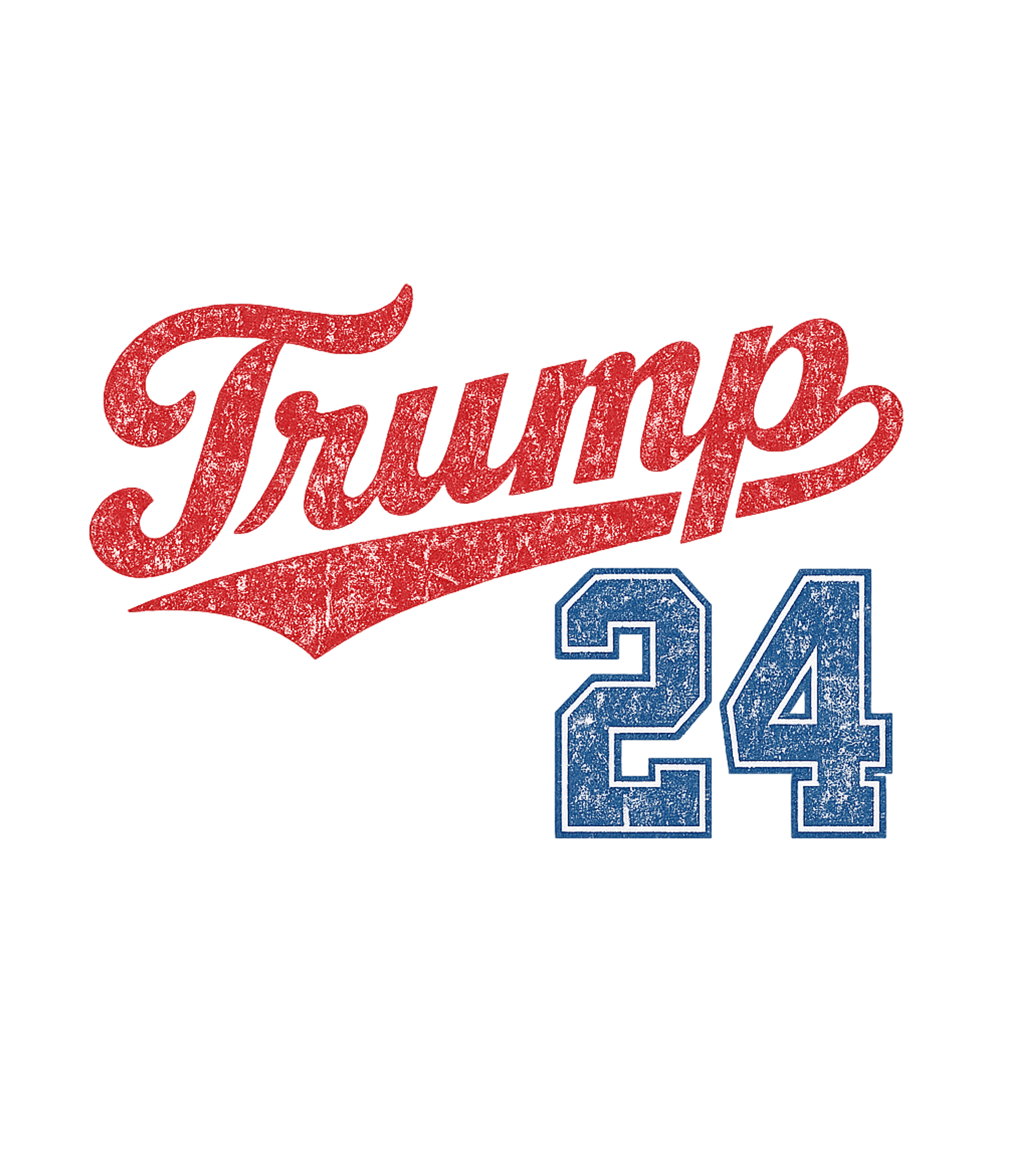 Trump 2024 Baseball T-Shirt