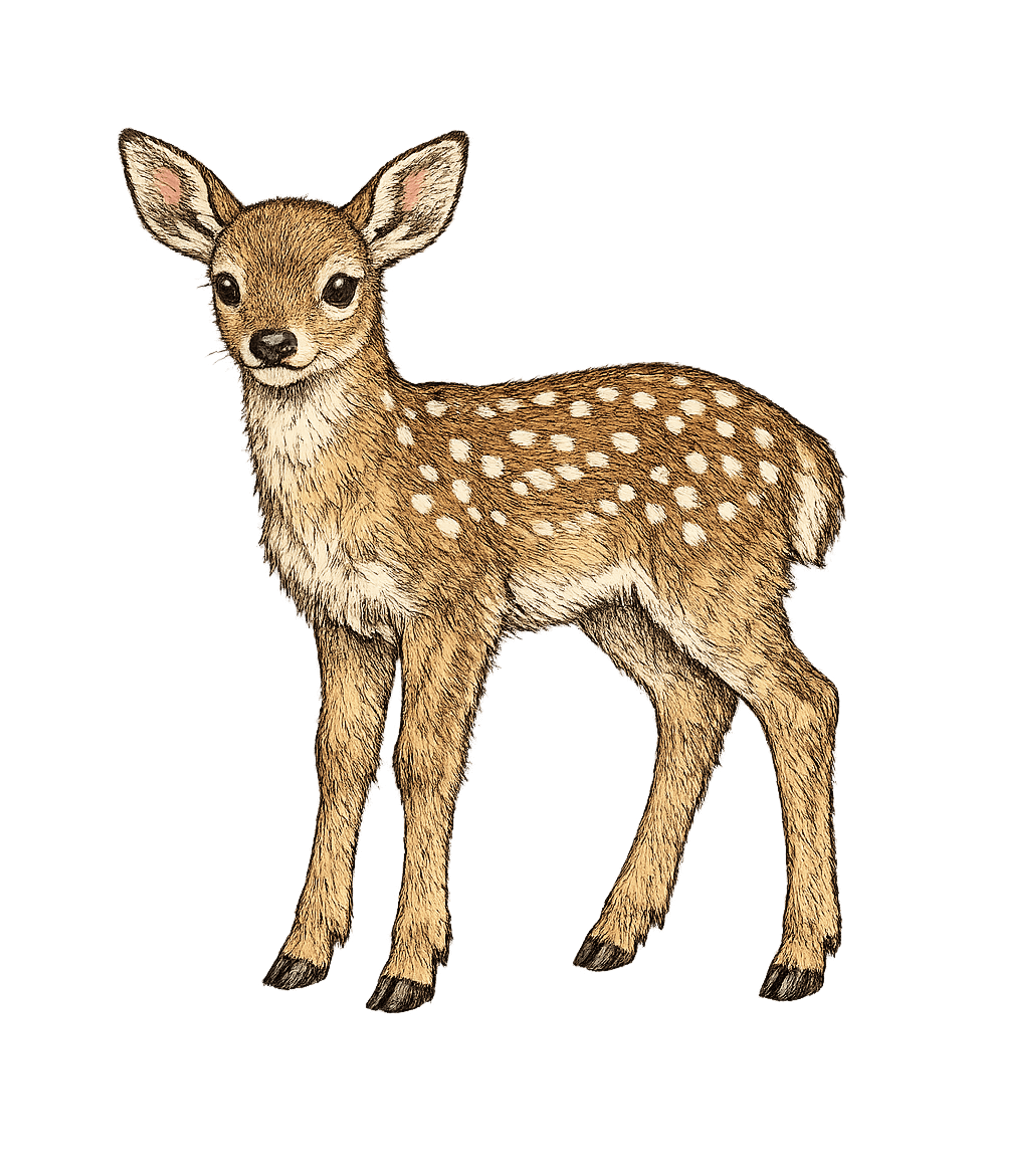 Cute Spotted Fawn