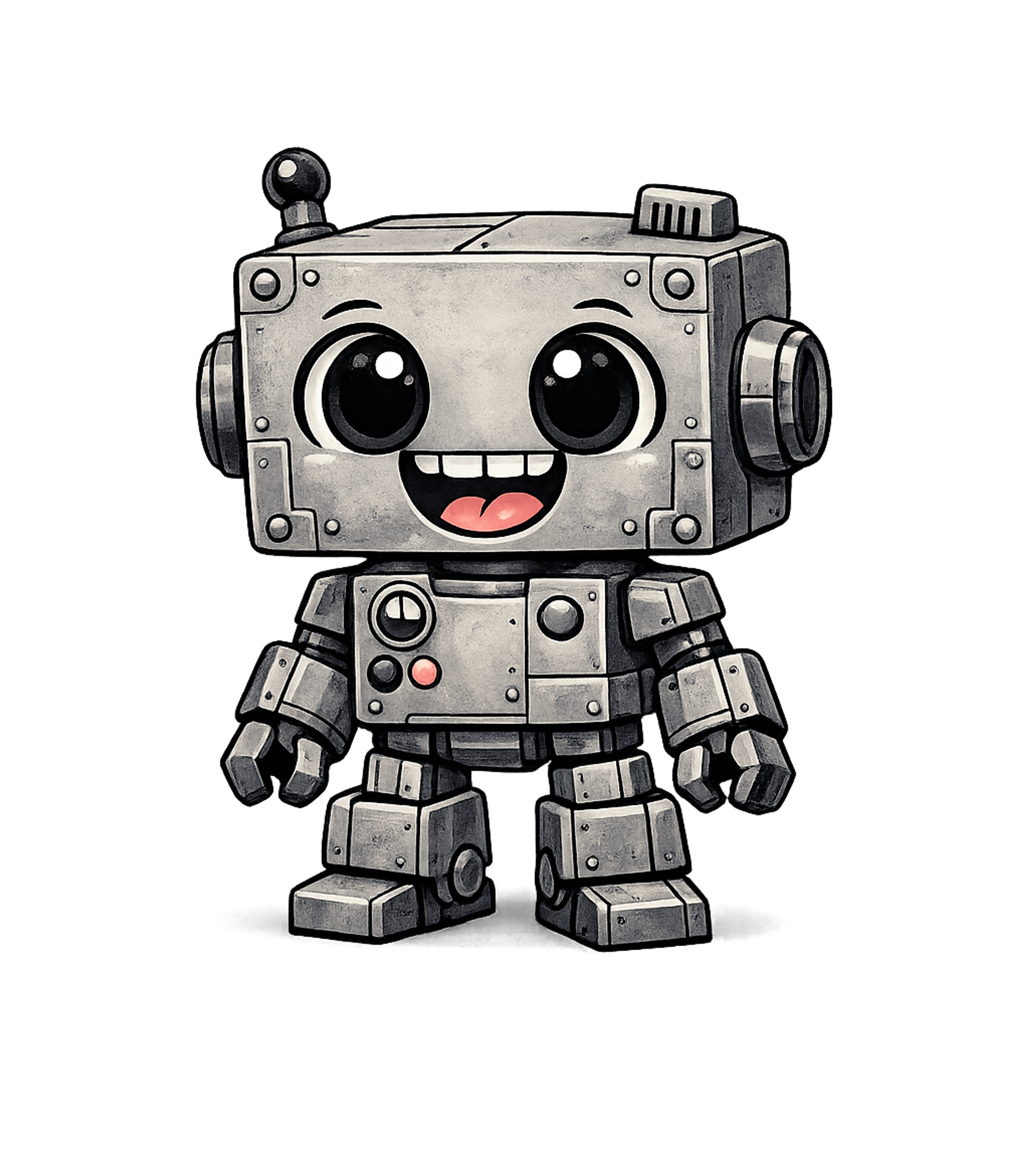 Cute Happy Robot
