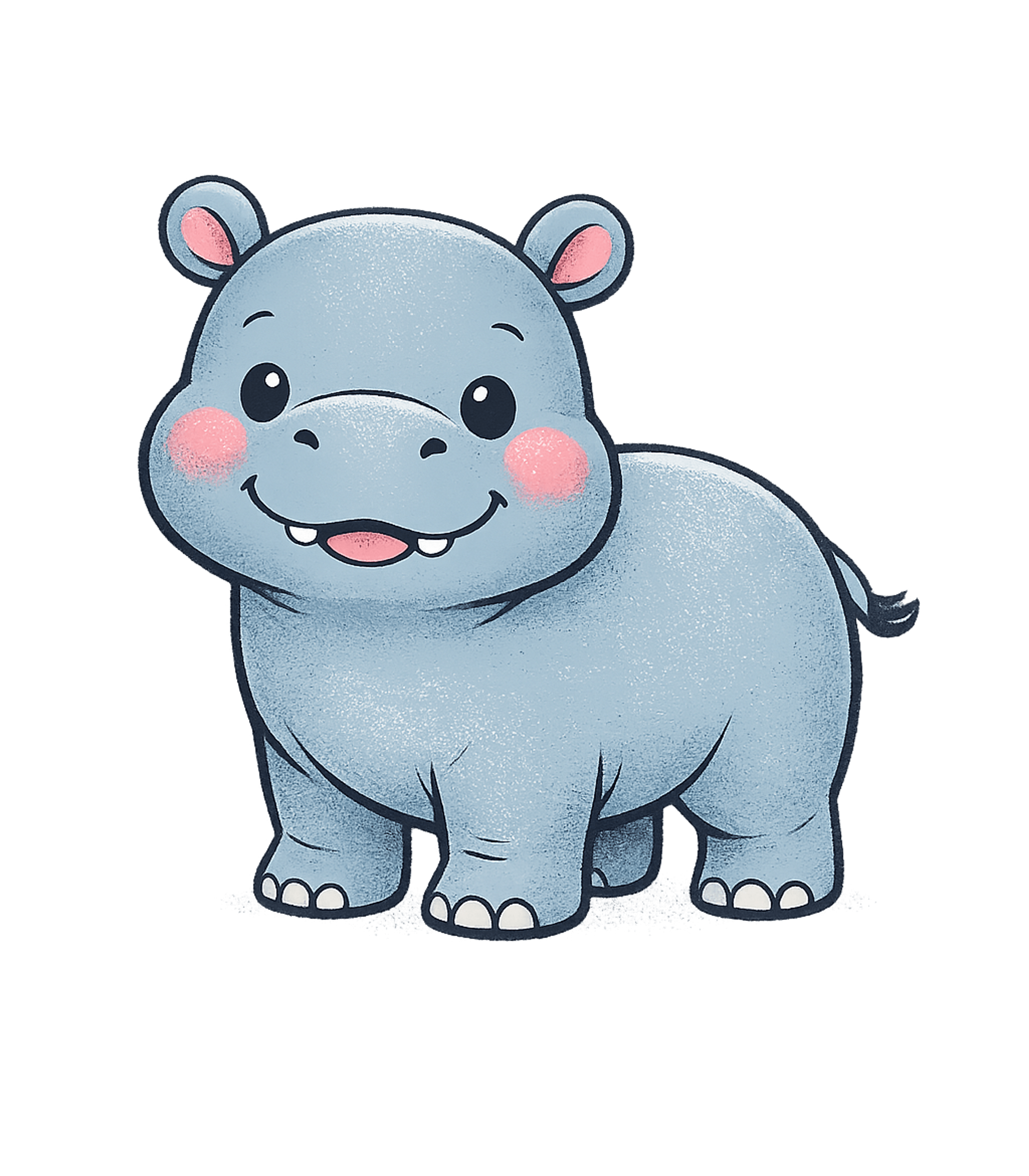 Smiling Hippo T-Shirt