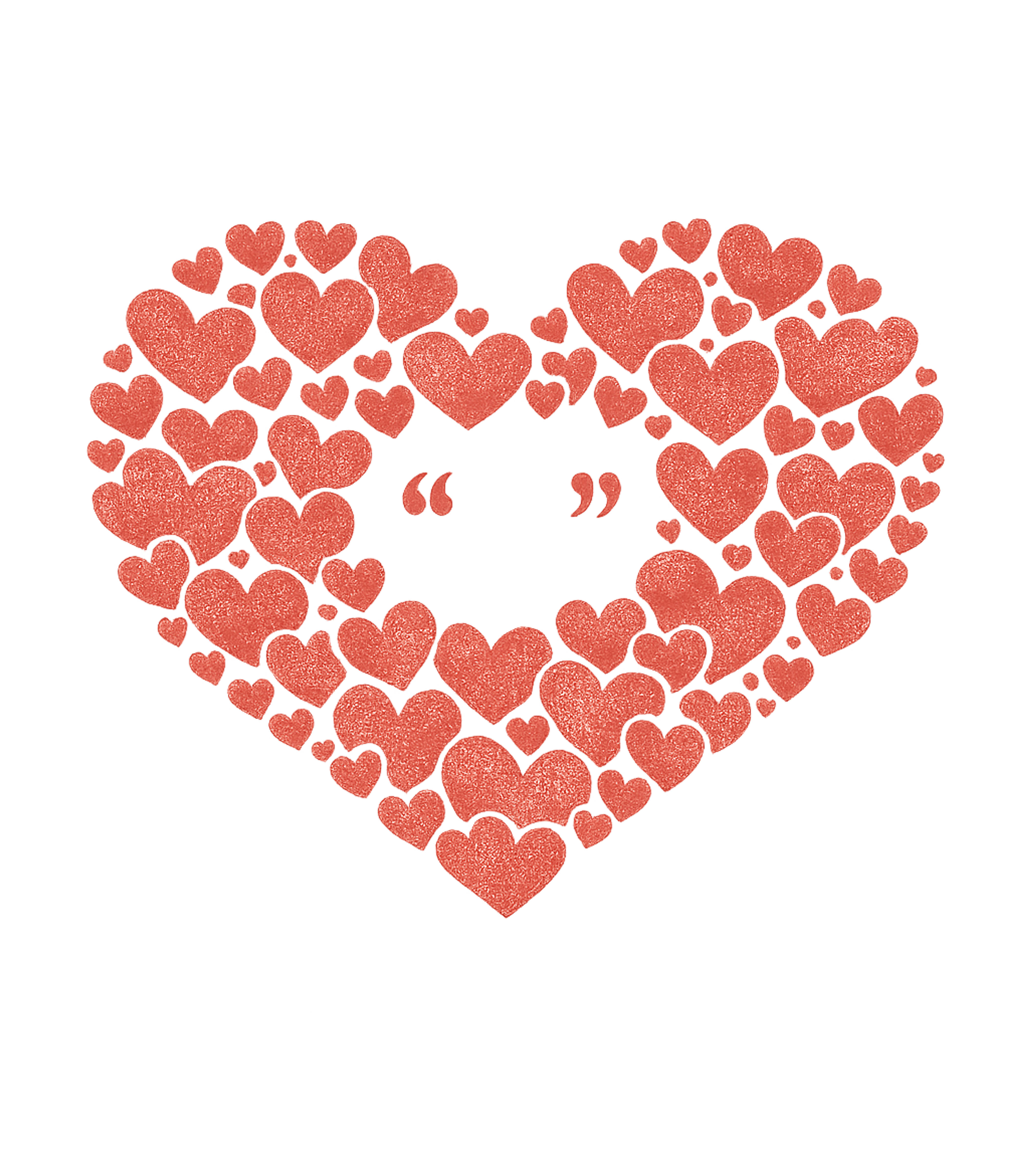 Love Quote Hearts