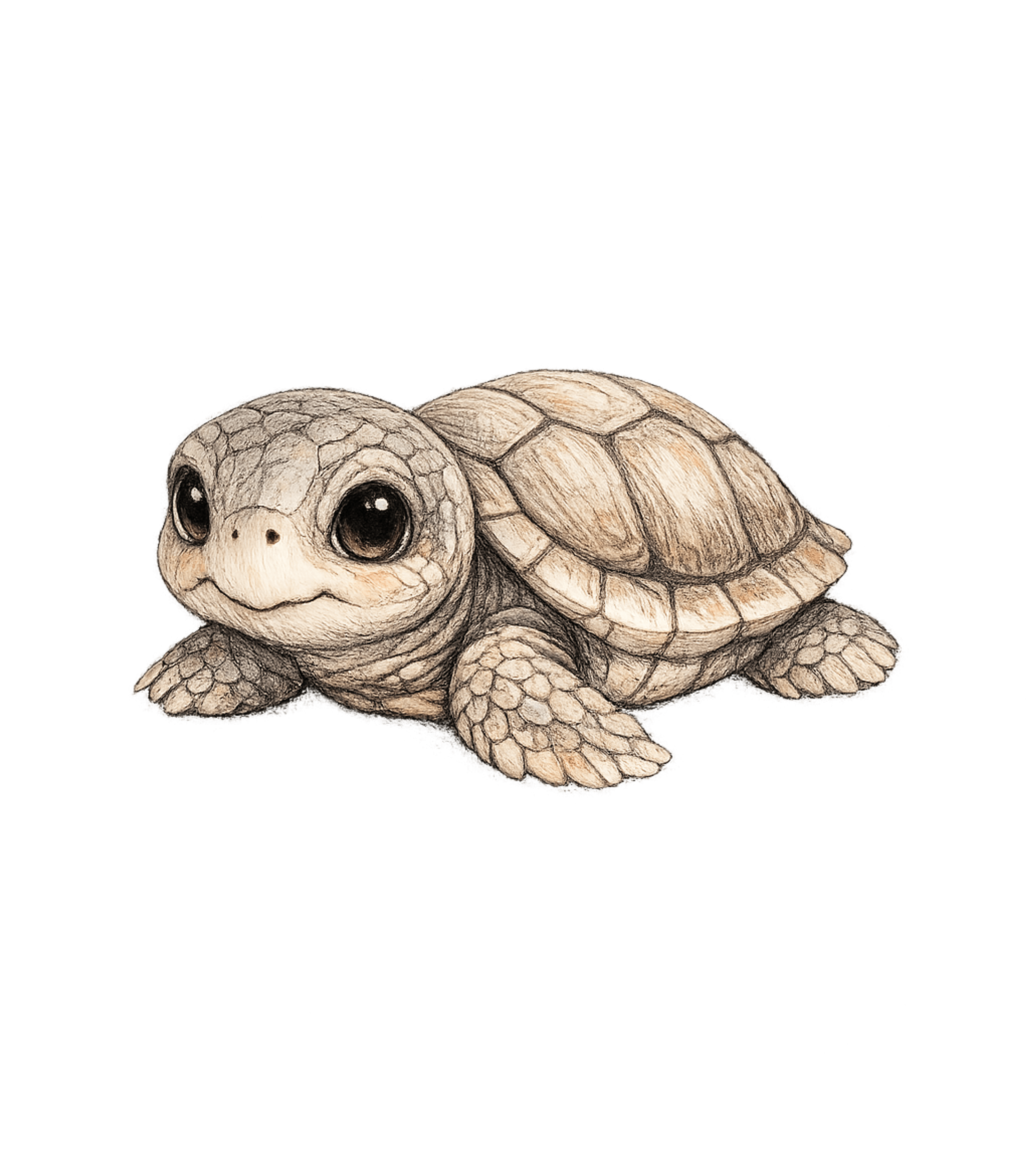 Adorable Baby Turtle T-Shirt